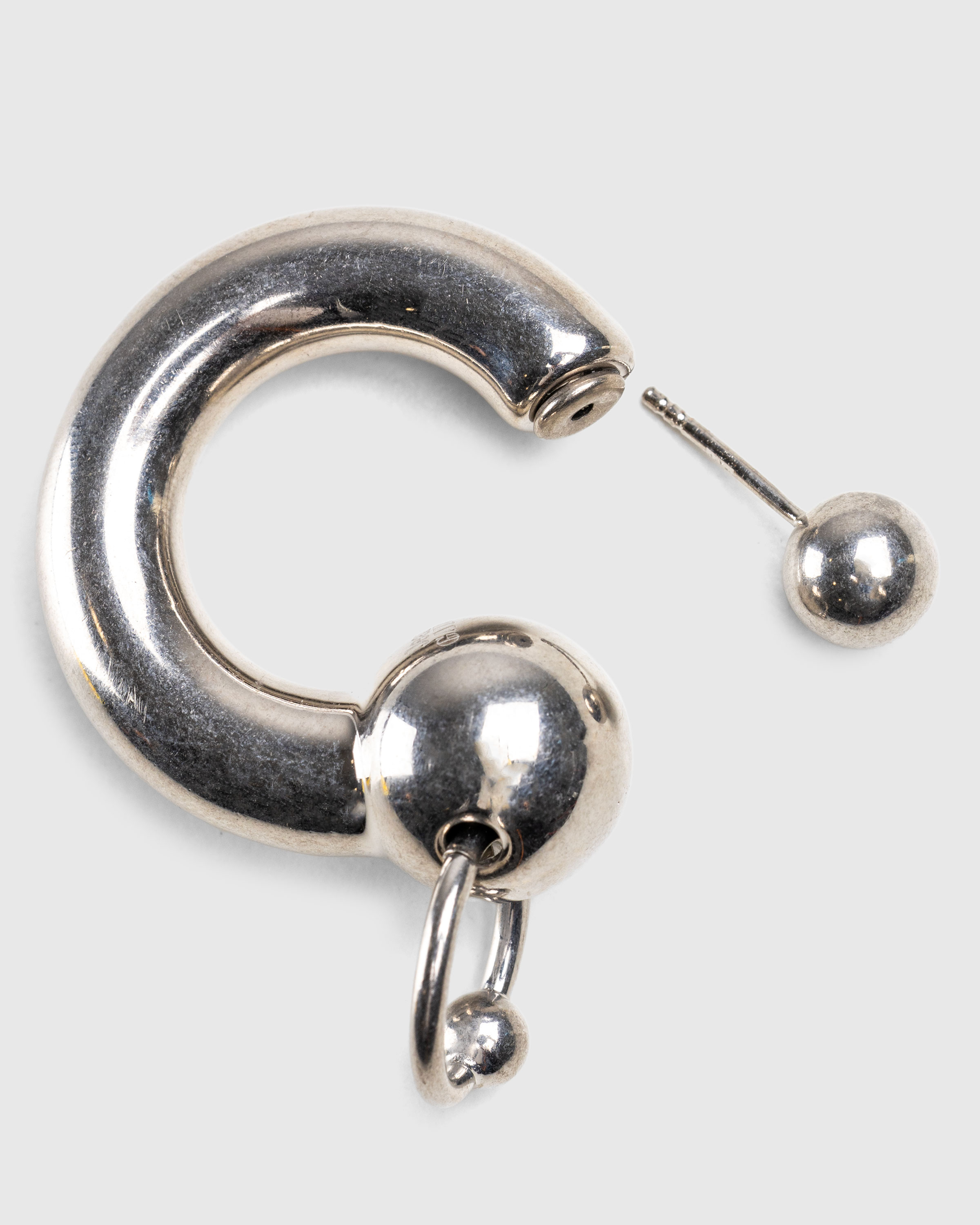 Jean Paul Gaultier – Ring Earrings Silver - Earrings - Silver - Image 2
