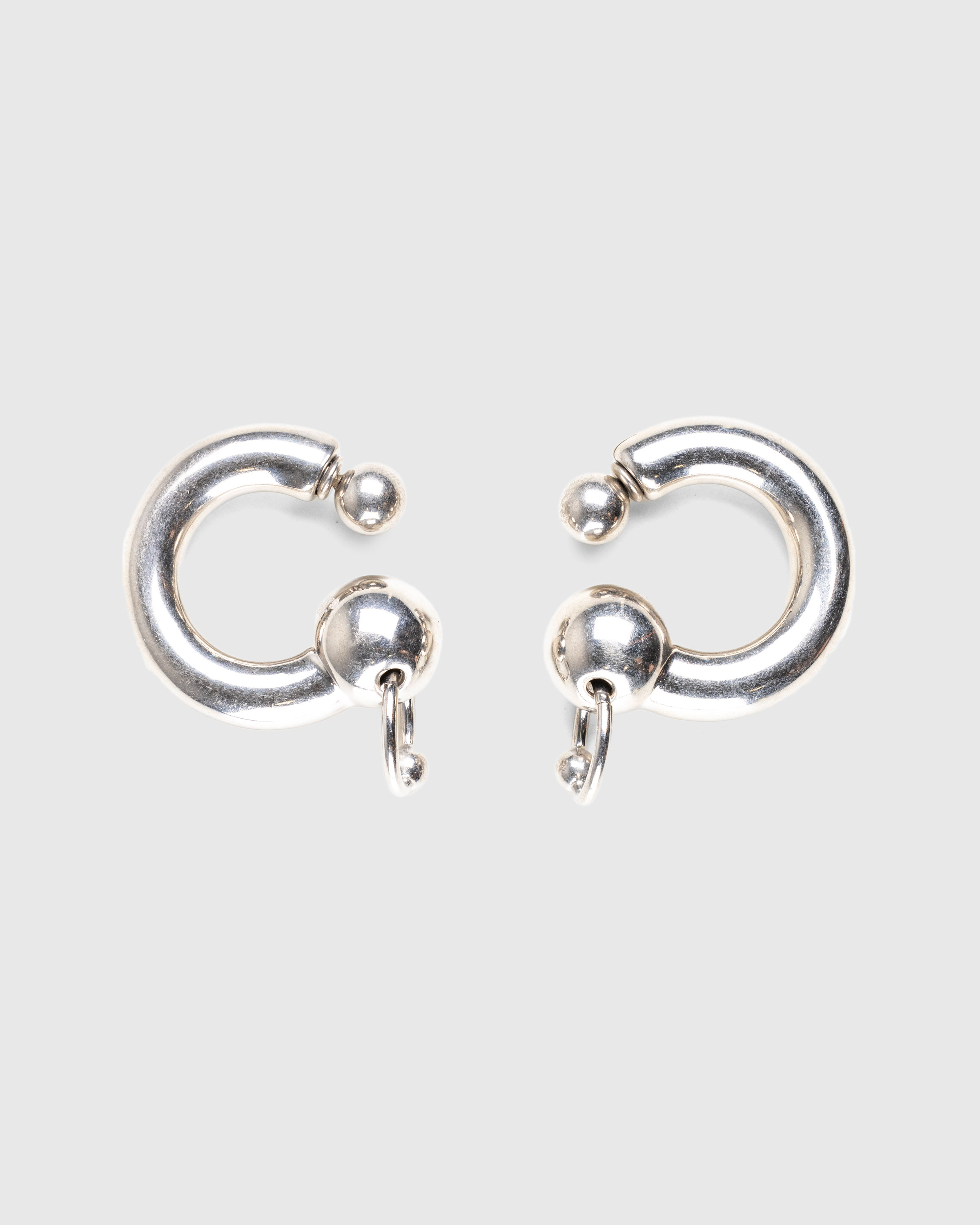 Jean Paul Gaultier – Ring Earrings Silver - Earrings - Silver - Image 1