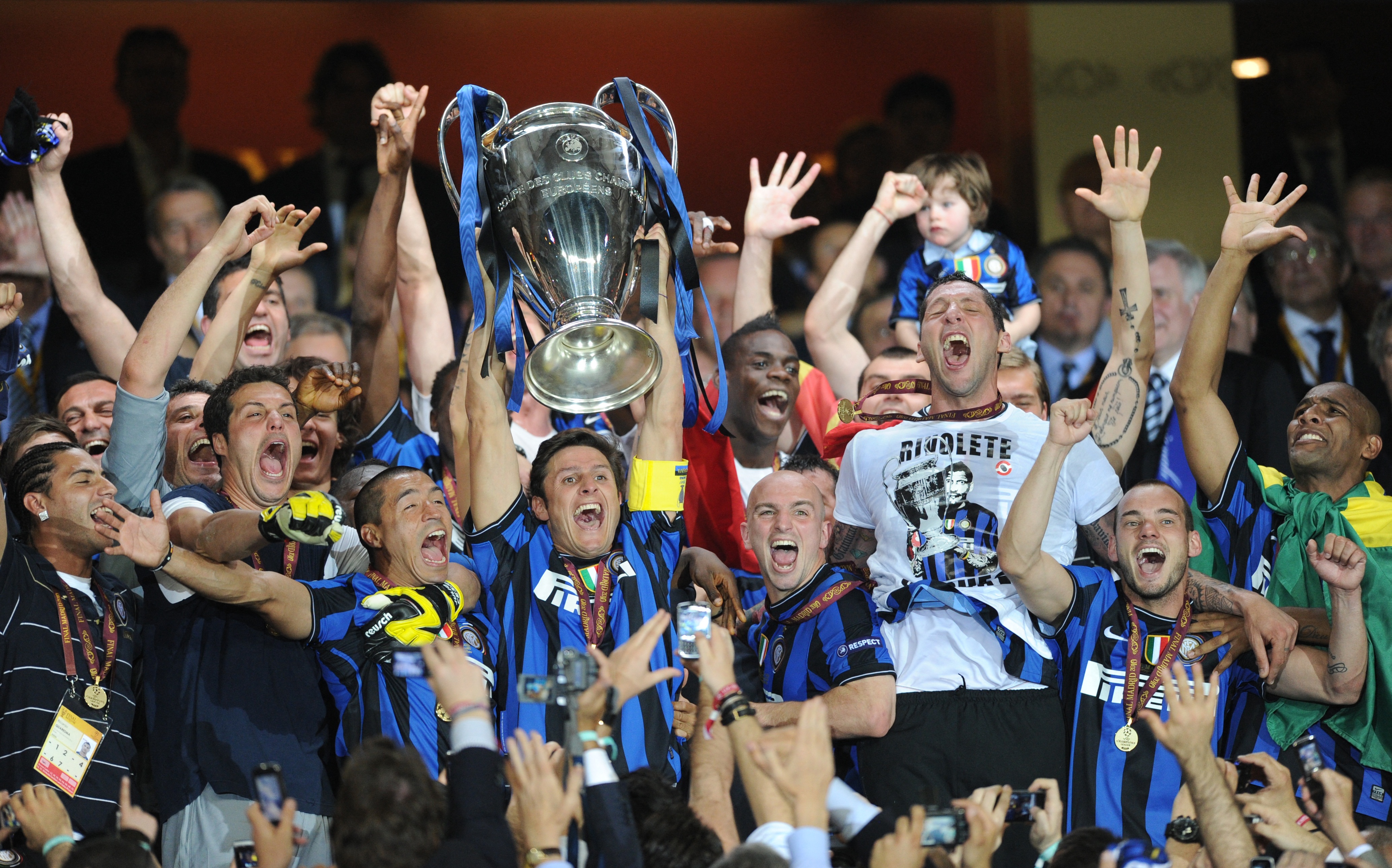 Inter winning 2010 Champions League