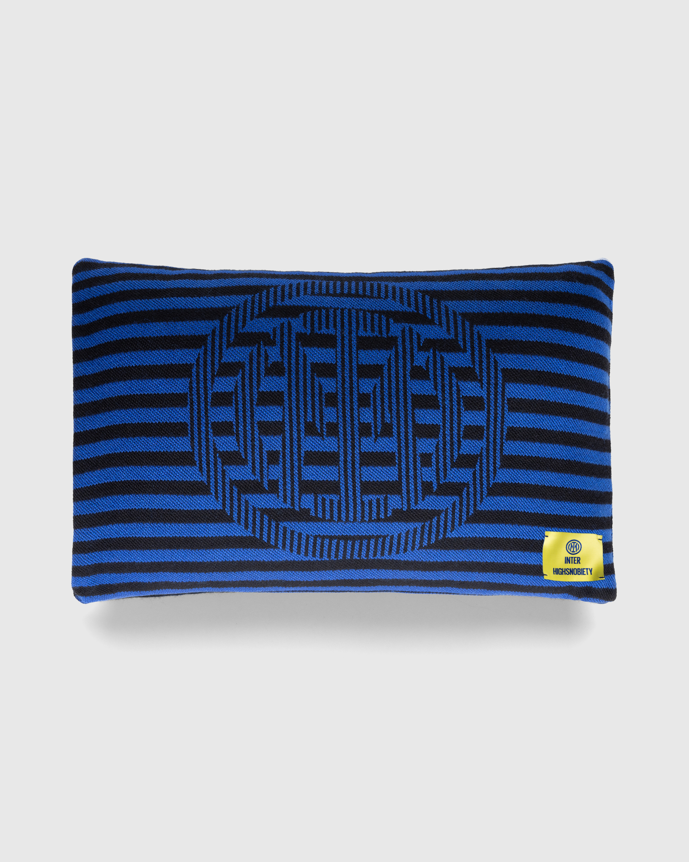 Inter x Highsnobiety – Cushion Black/Blue - Cushions - Black - Image 1