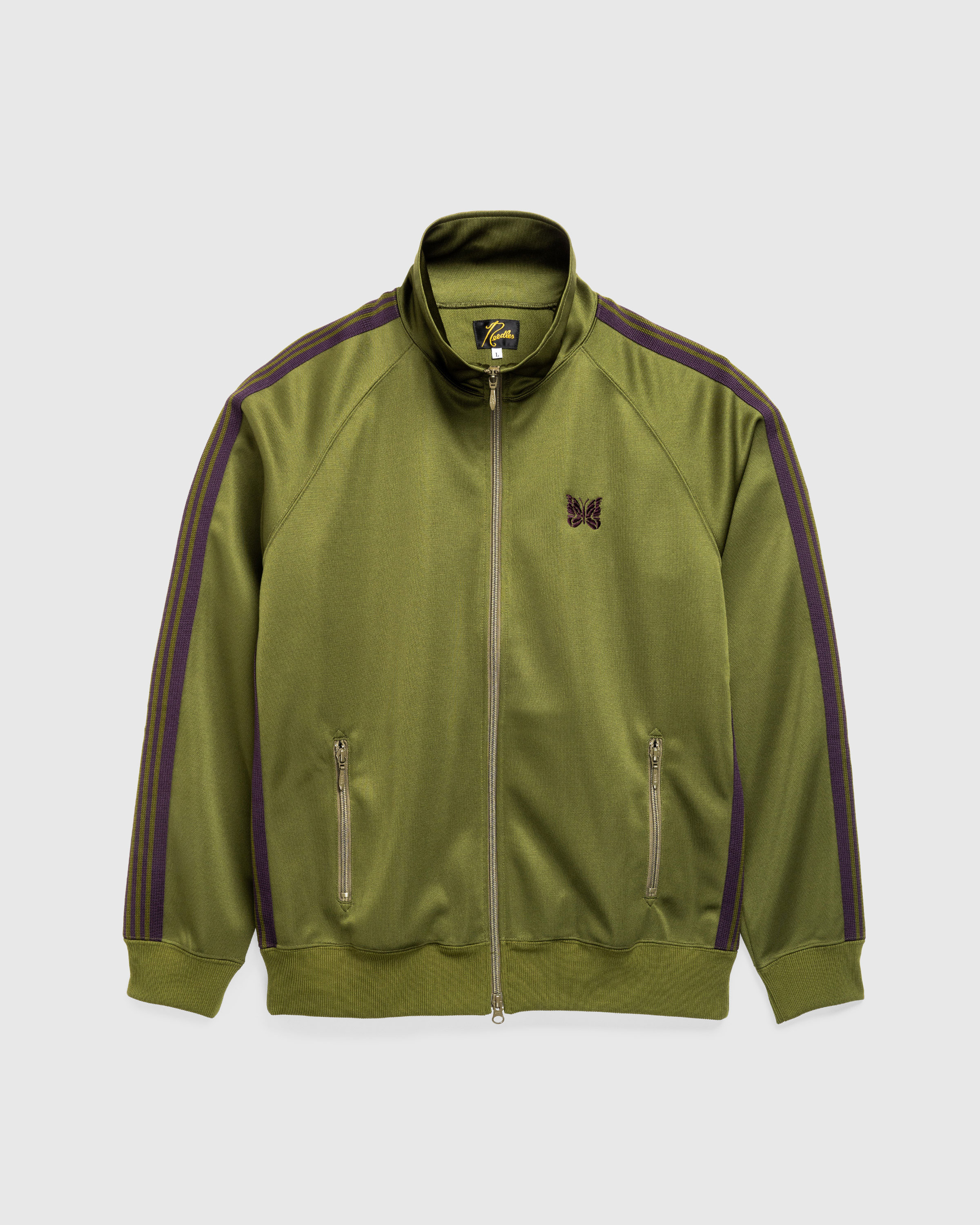Needles – Cavalry Twill Sport Jacket Khaki - Outerwear - Green - Image 1
