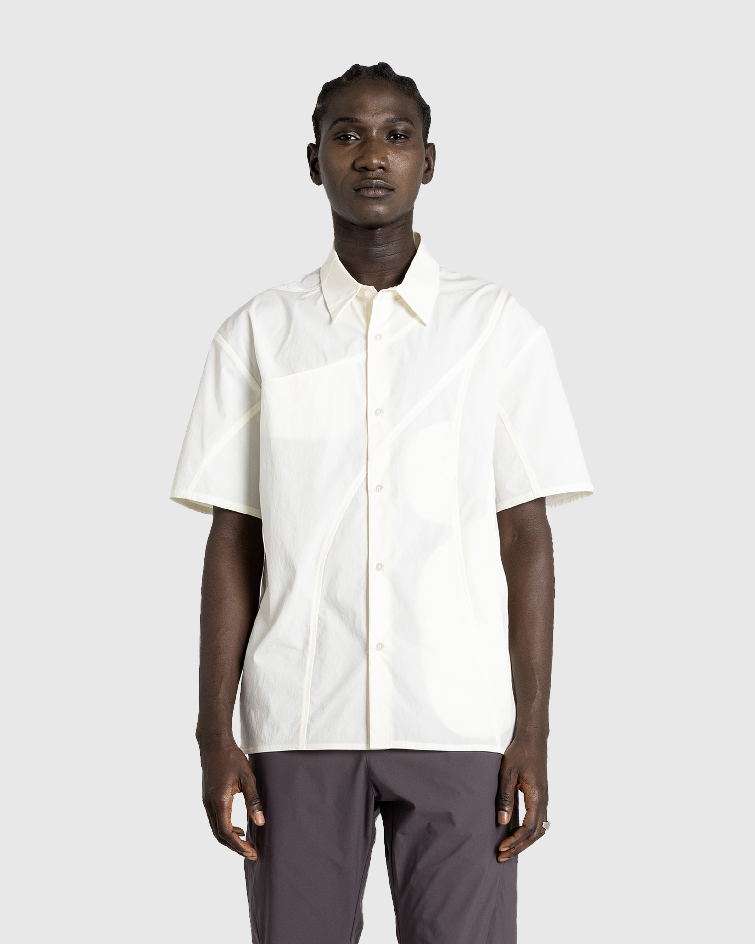 Post Archive Faction (PAF) – 6.0 Shirt Center White - Longsleeve Shirts - White - Image 2