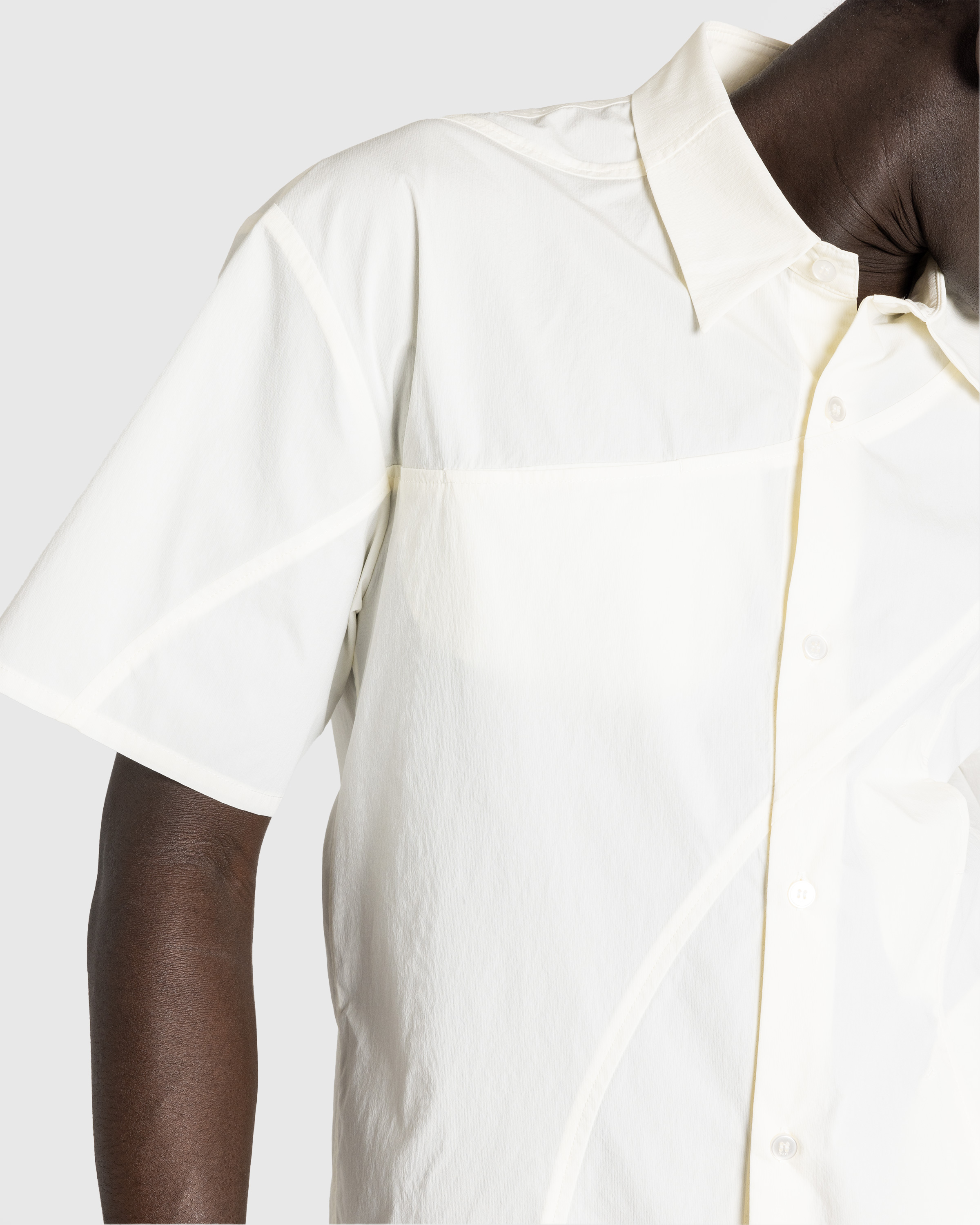 Post Archive Faction (PAF) – 6.0 Shirt Center White - Longsleeve Shirts - White - Image 5