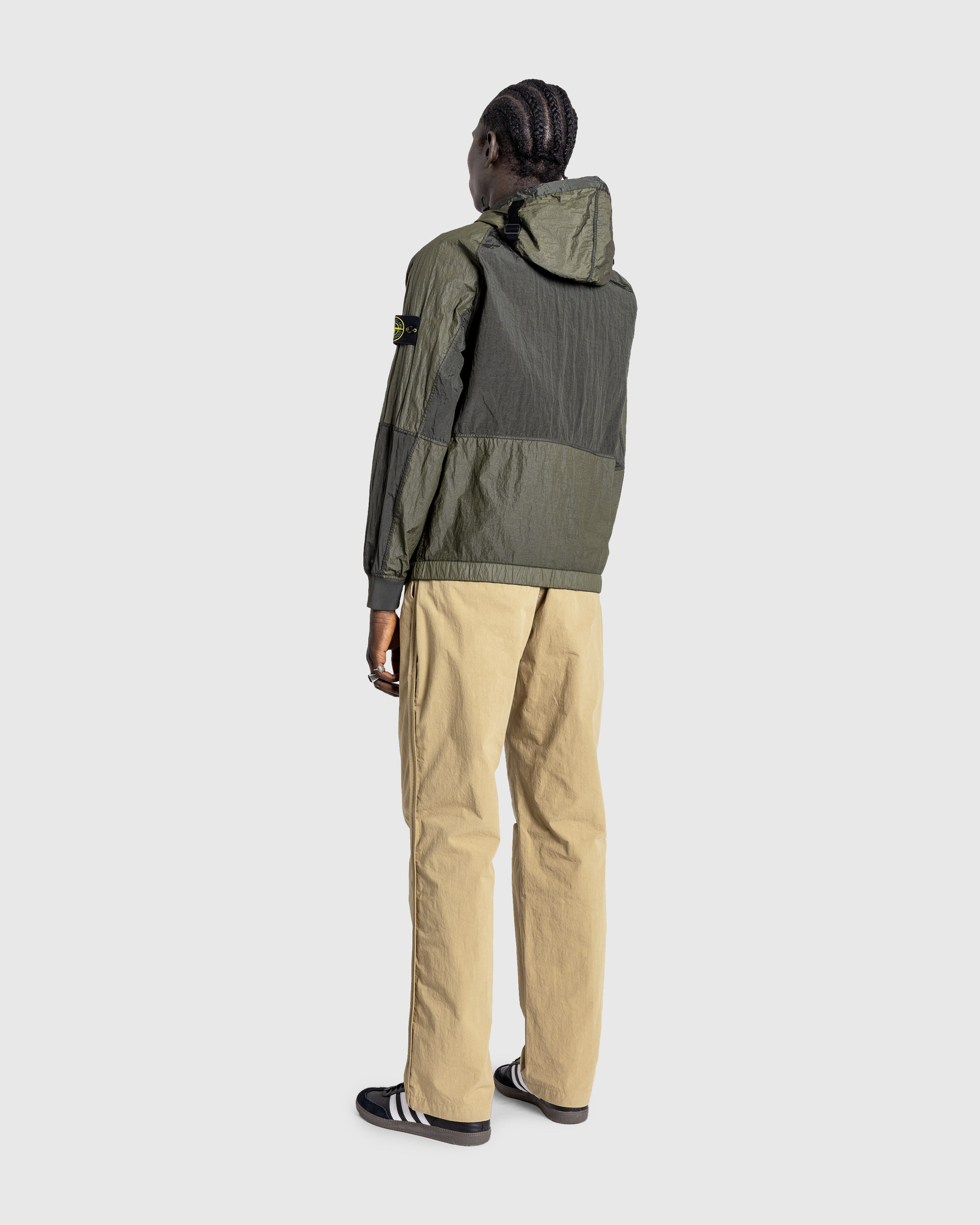 Stone Island – Nylon Metal Hooded Jacket Musk - Outerwear - Green - Image 3