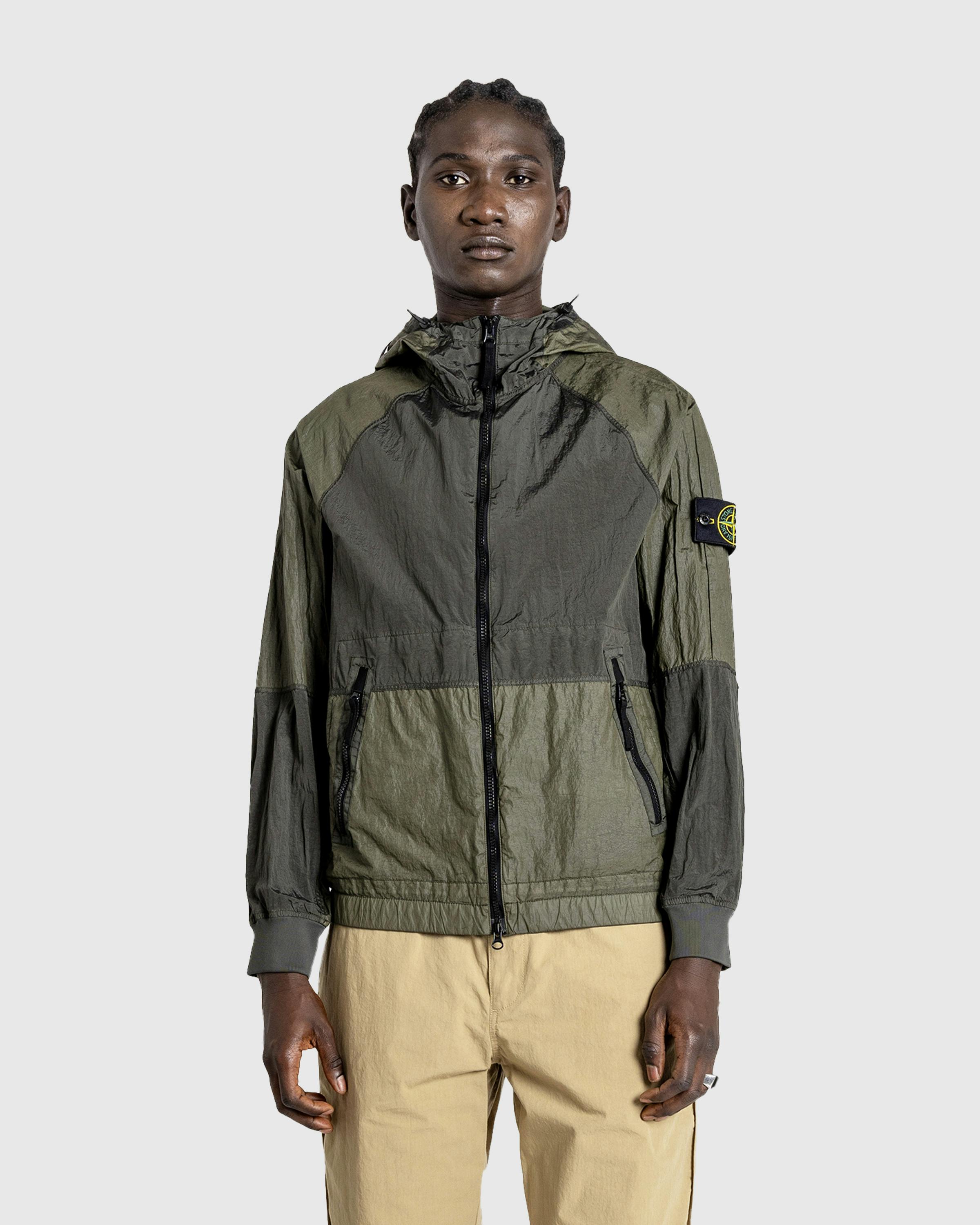 Stone Island – Nylon Metal Hooded Jacket Musk - Outerwear - Green - Image 2