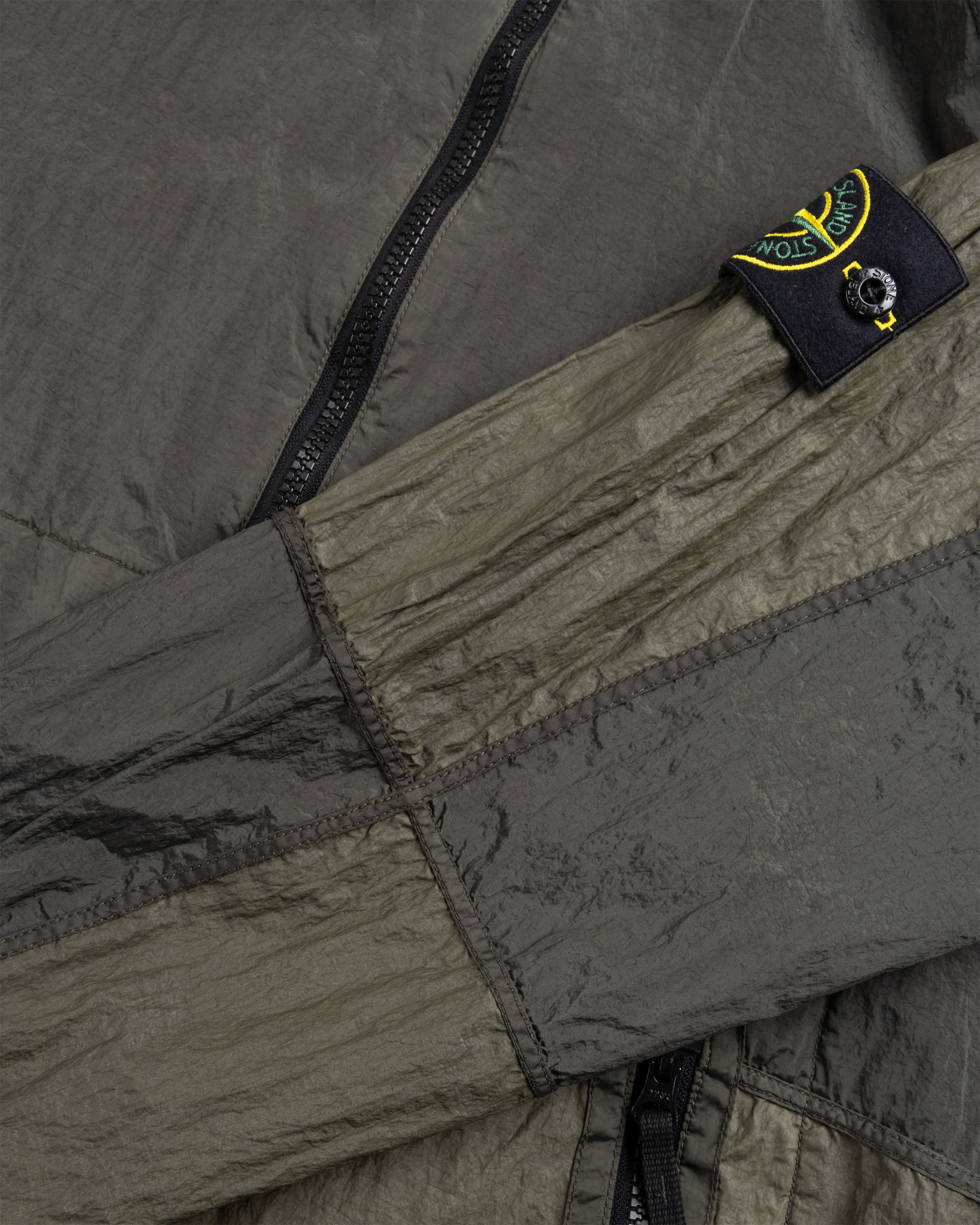 Stone Island – Nylon Metal Hooded Jacket Musk - Outerwear - Green - Image 4