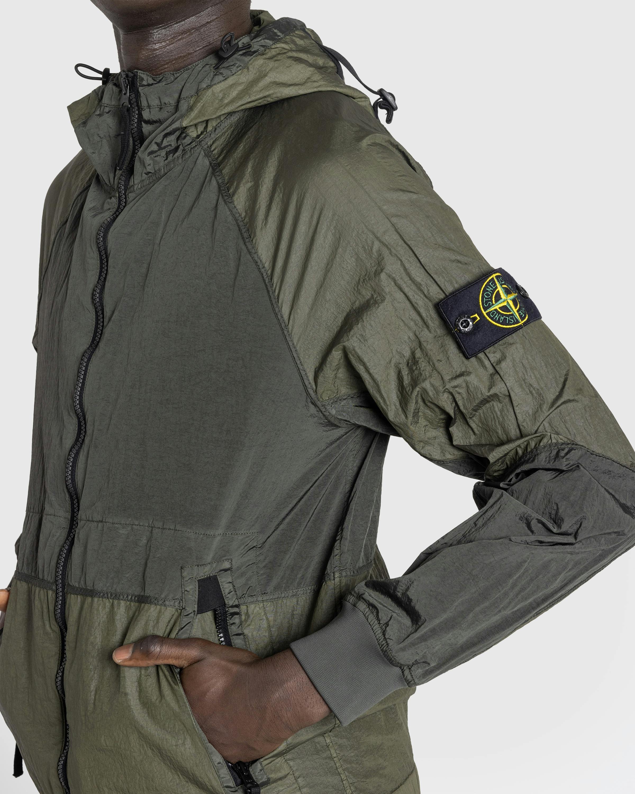 Stone Island – Nylon Metal Hooded Jacket Musk - Outerwear - Green - Image 7