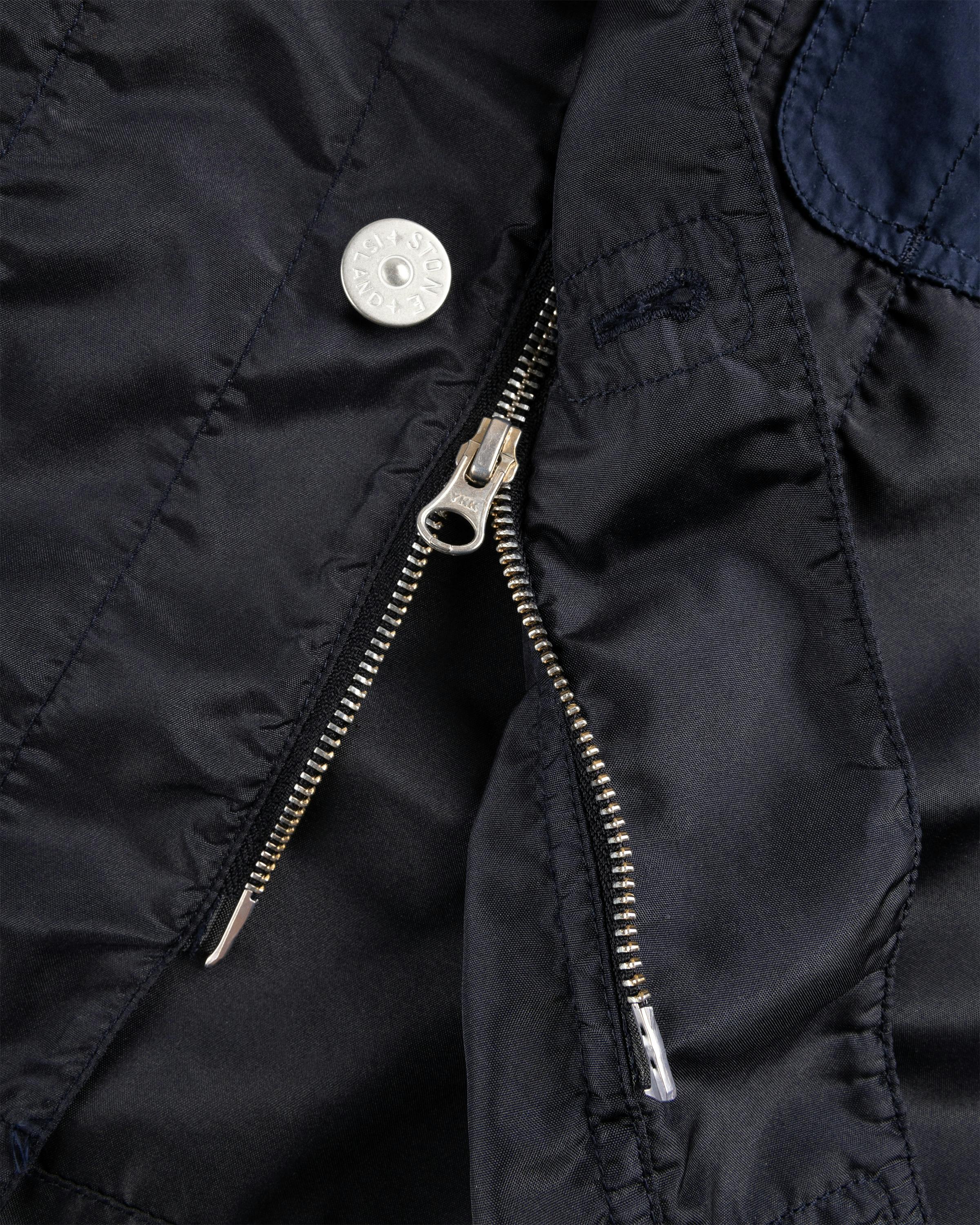 Stone Island – Polyester Tela Light Jacket Navy Blue - Outerwear - Blue - Image 3