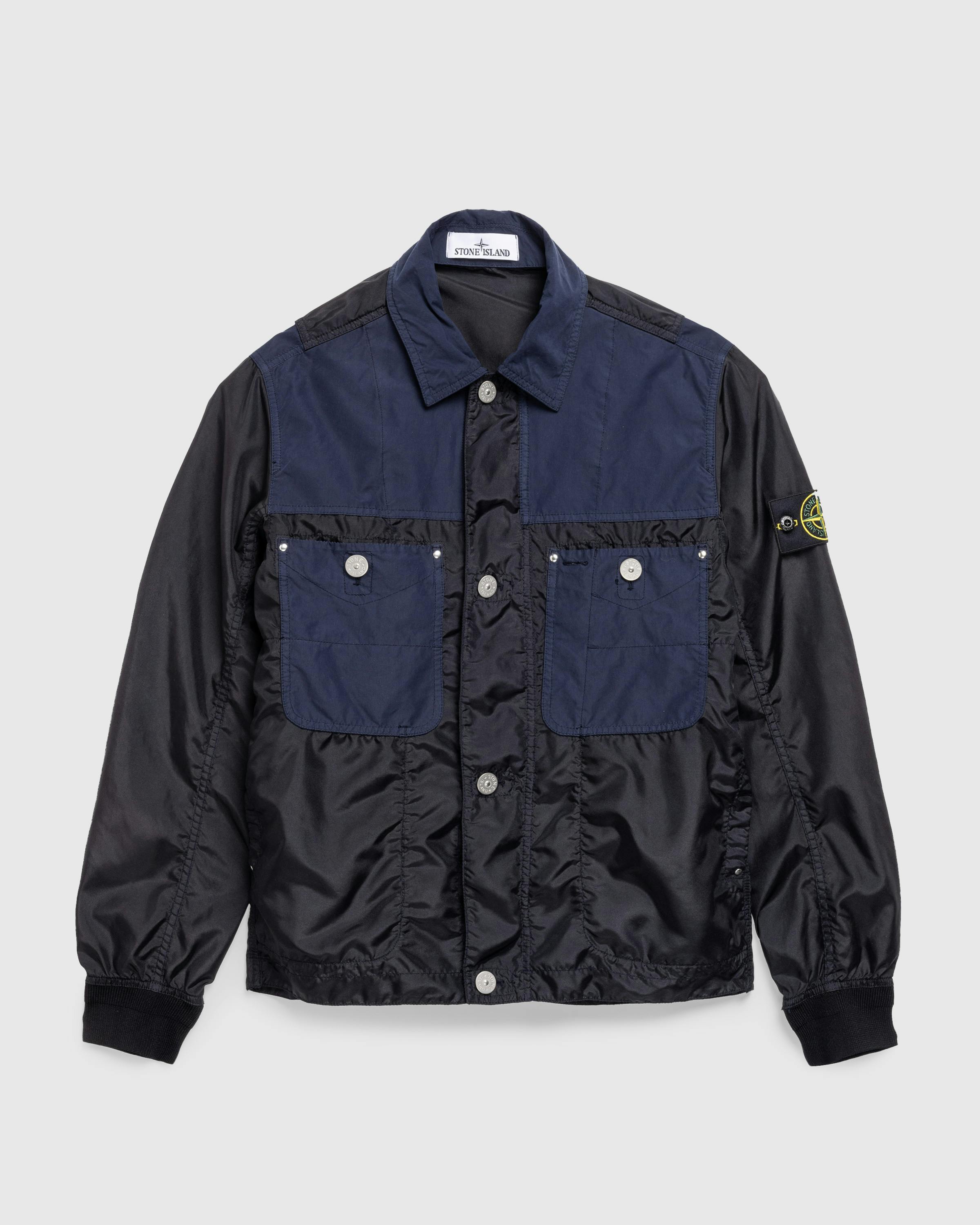 Stone Island – Polyester Tela Light Jacket Navy Blue - Outerwear - Blue - Image 1