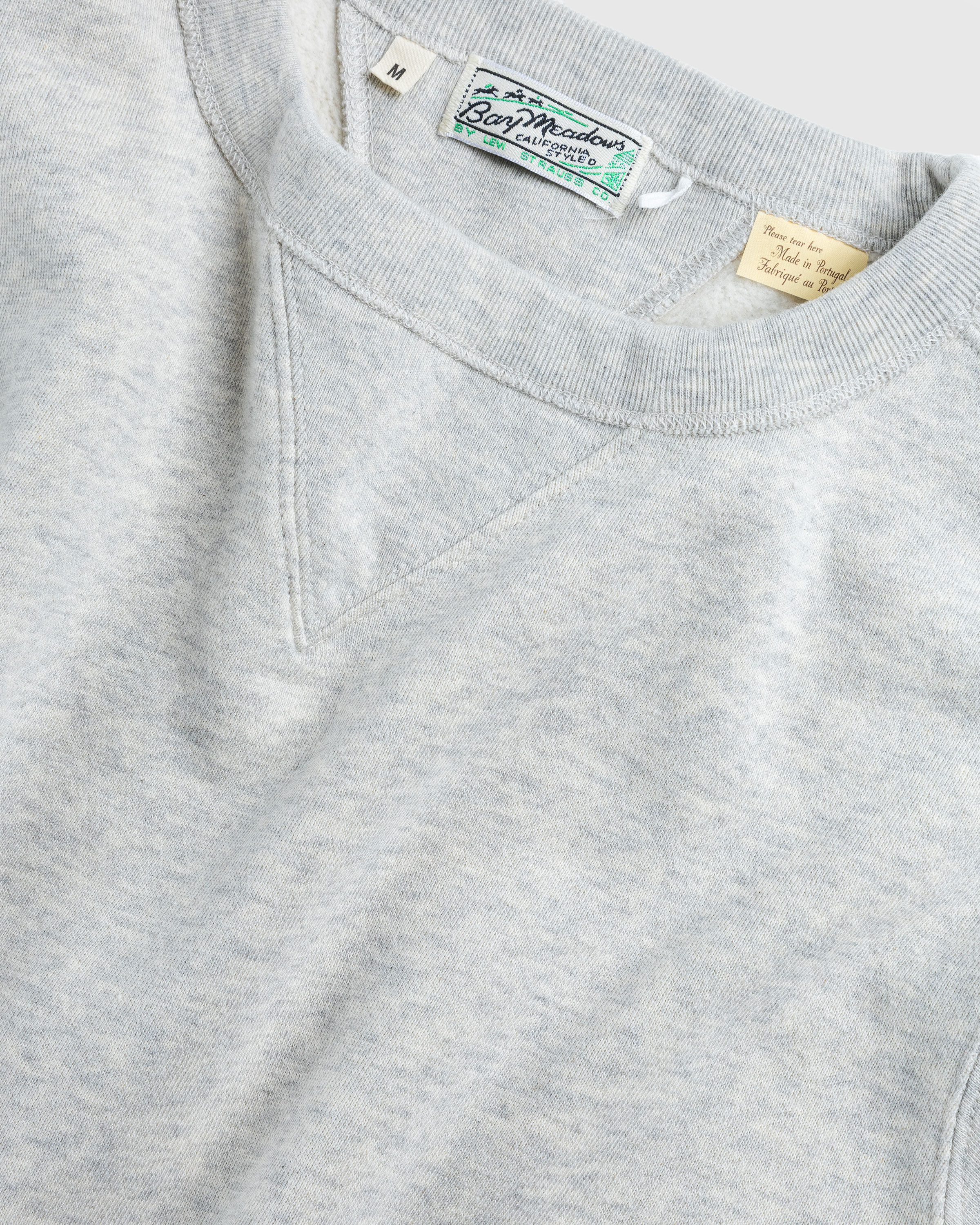 Levi's – Bay Meadows Crewneck Sweatshirt Oatmeal Mele - Longsleeve Shirts - Beige - Image 7
