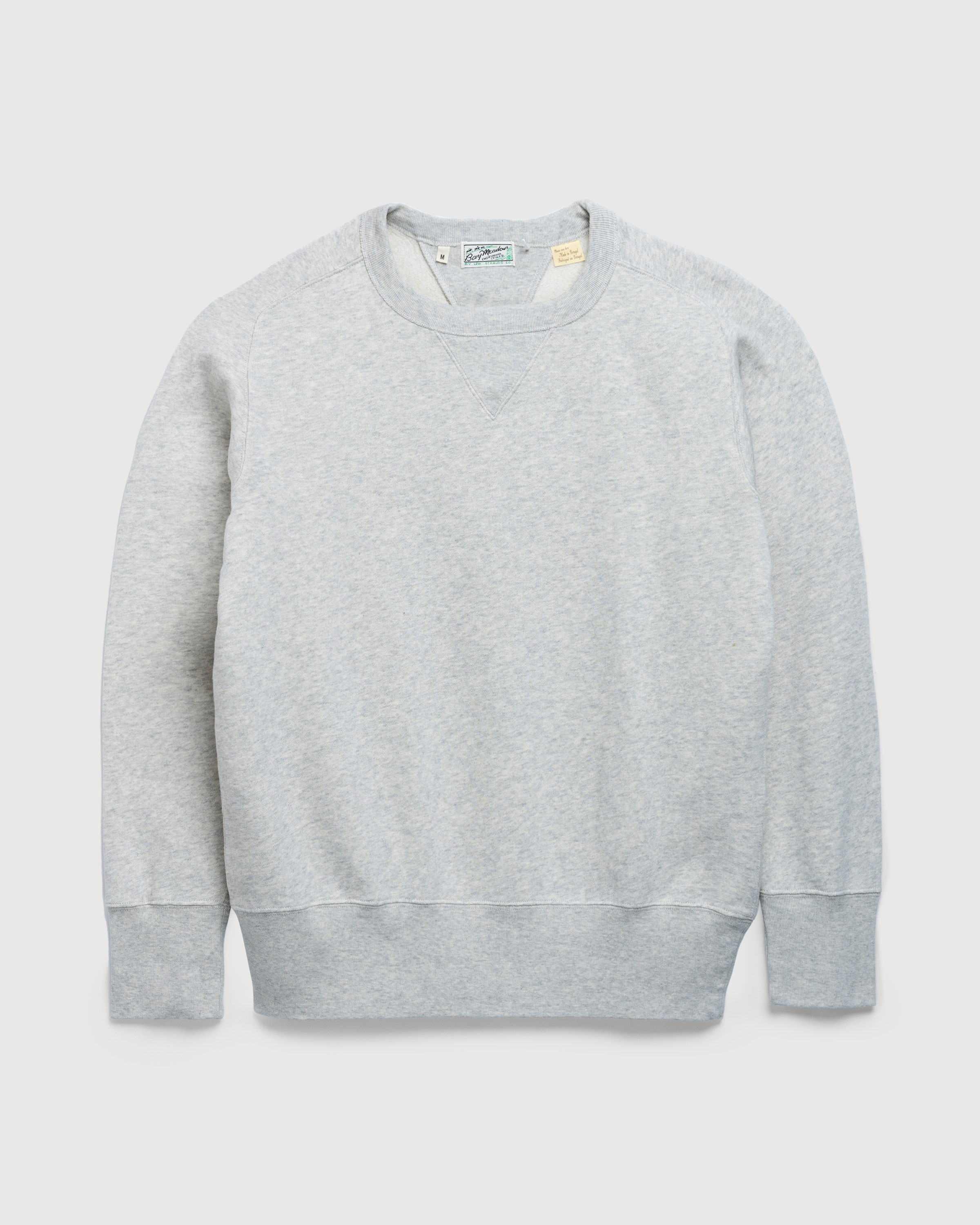 Levi's – Bay Meadows Crewneck Sweatshirt Oatmeal Mele - Longsleeve Shirts - Beige - Image 1