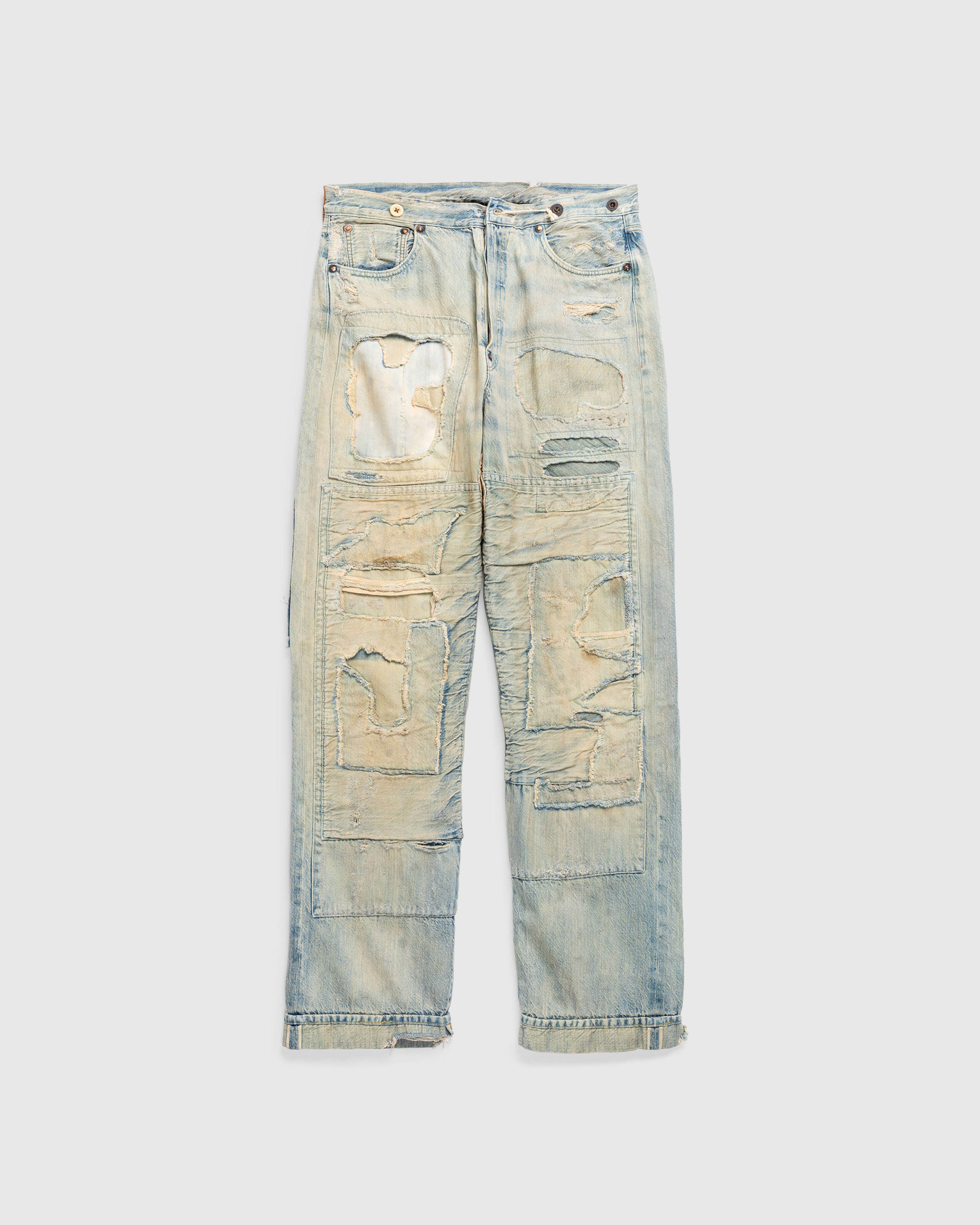 Levi's – 1917 Homer Campbell 501 Jeans Medium Indigo - Denim - Blue - Image 1