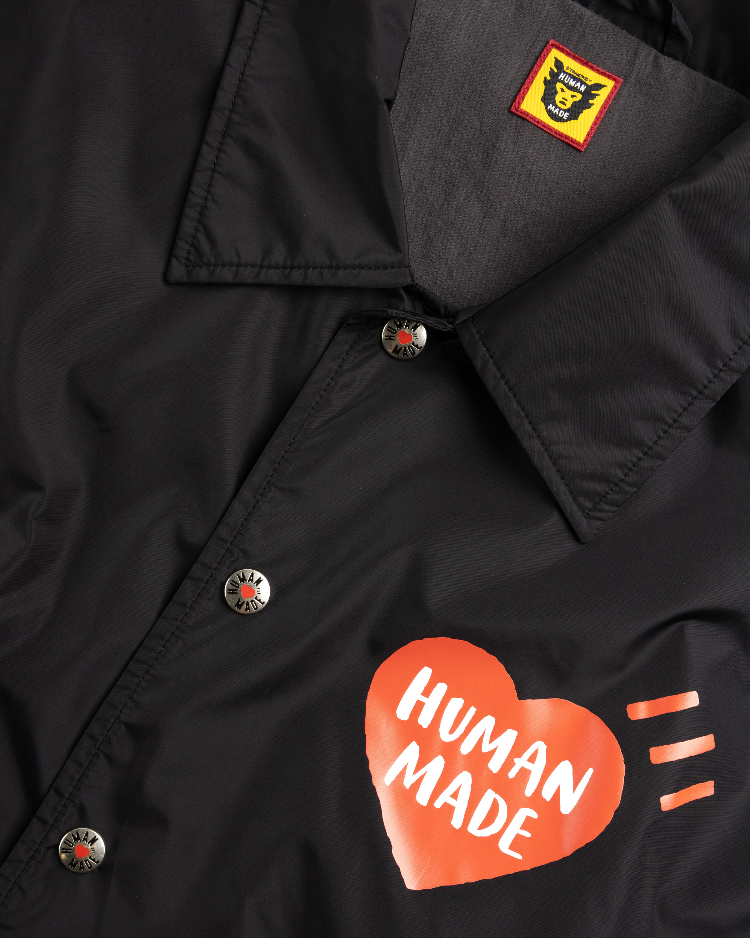 Human Made – Coach Jacket Black - Jackets - Black - Image 7
