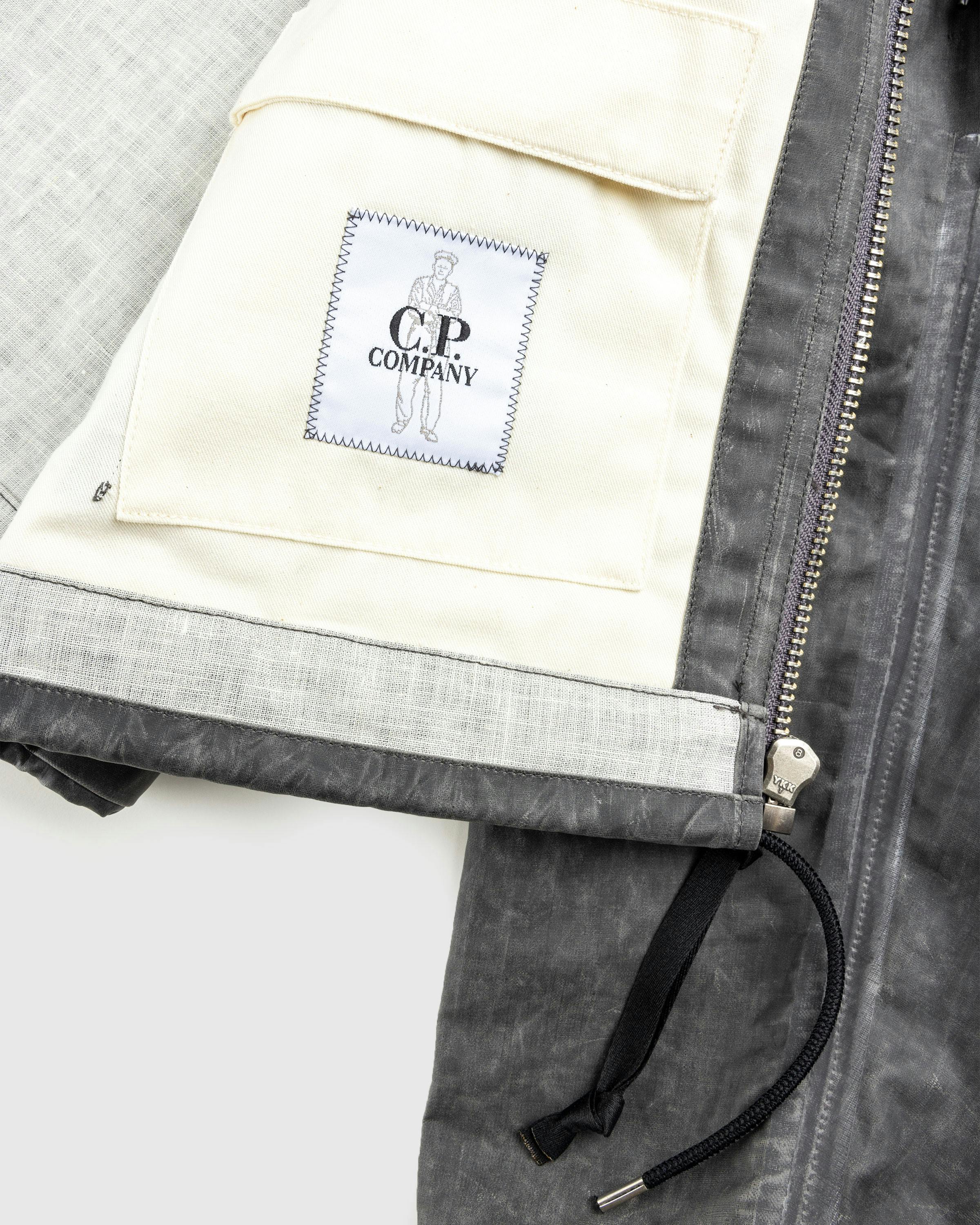 C.P. Company – Hooded Jacket Raven Grey - Outerwear - Grey - Image 6