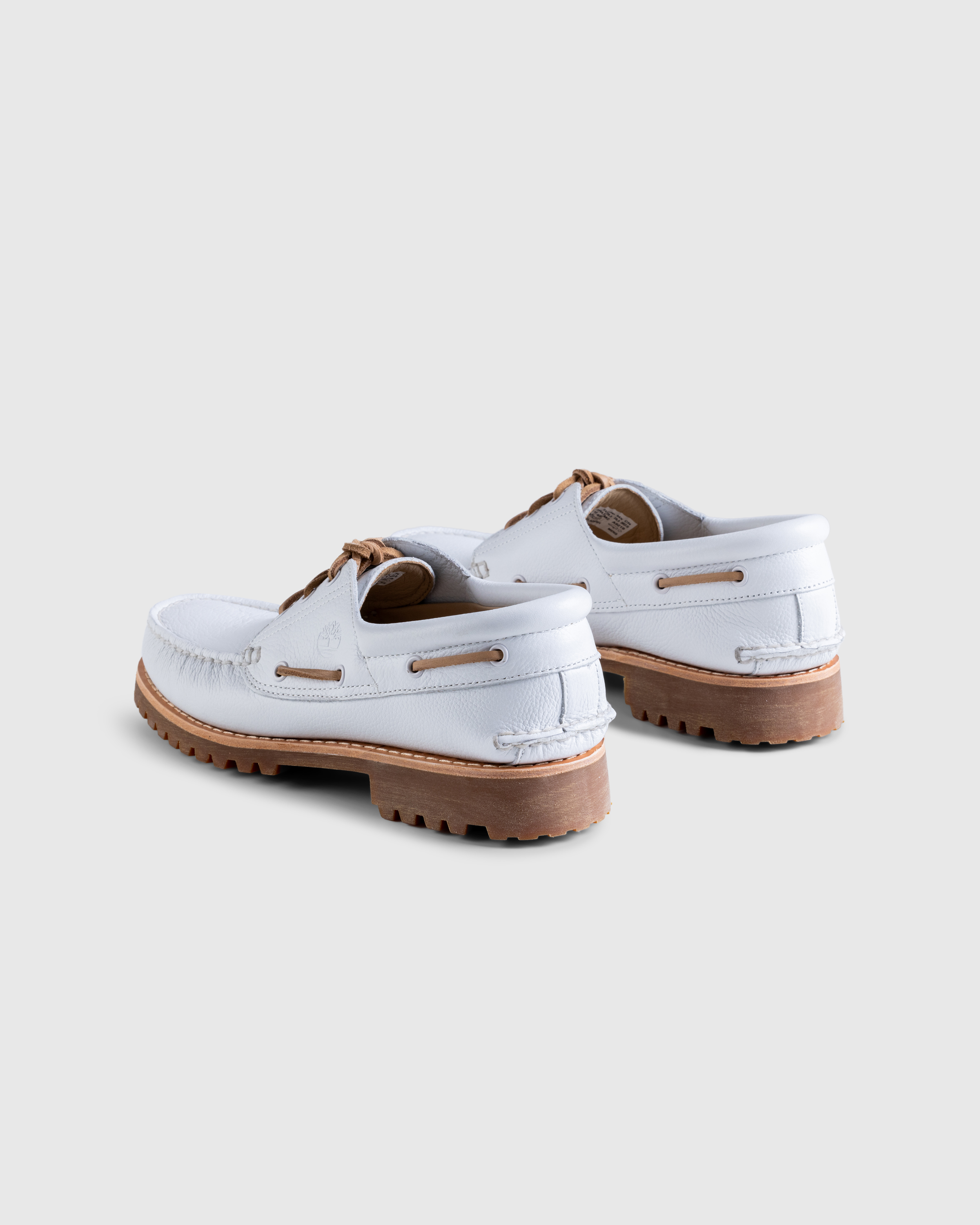 Timberland – 3-Eye Lug Boat Shoe White - Shoes - White - Image 4