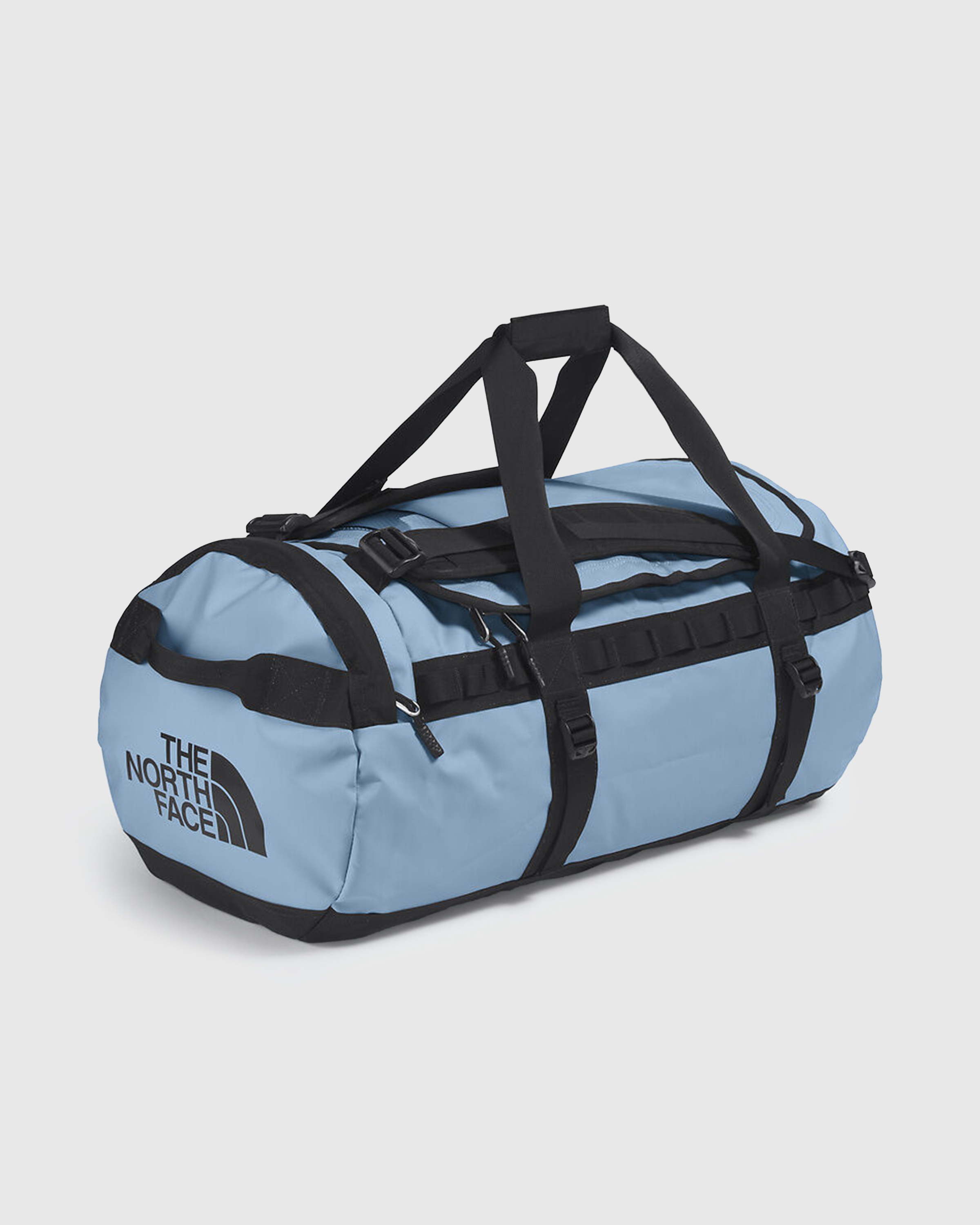 The North Face – Base Camp Duffel M Steel Blue/TNF Black - Duffle & Top Handle Bags - Blue - Image 4