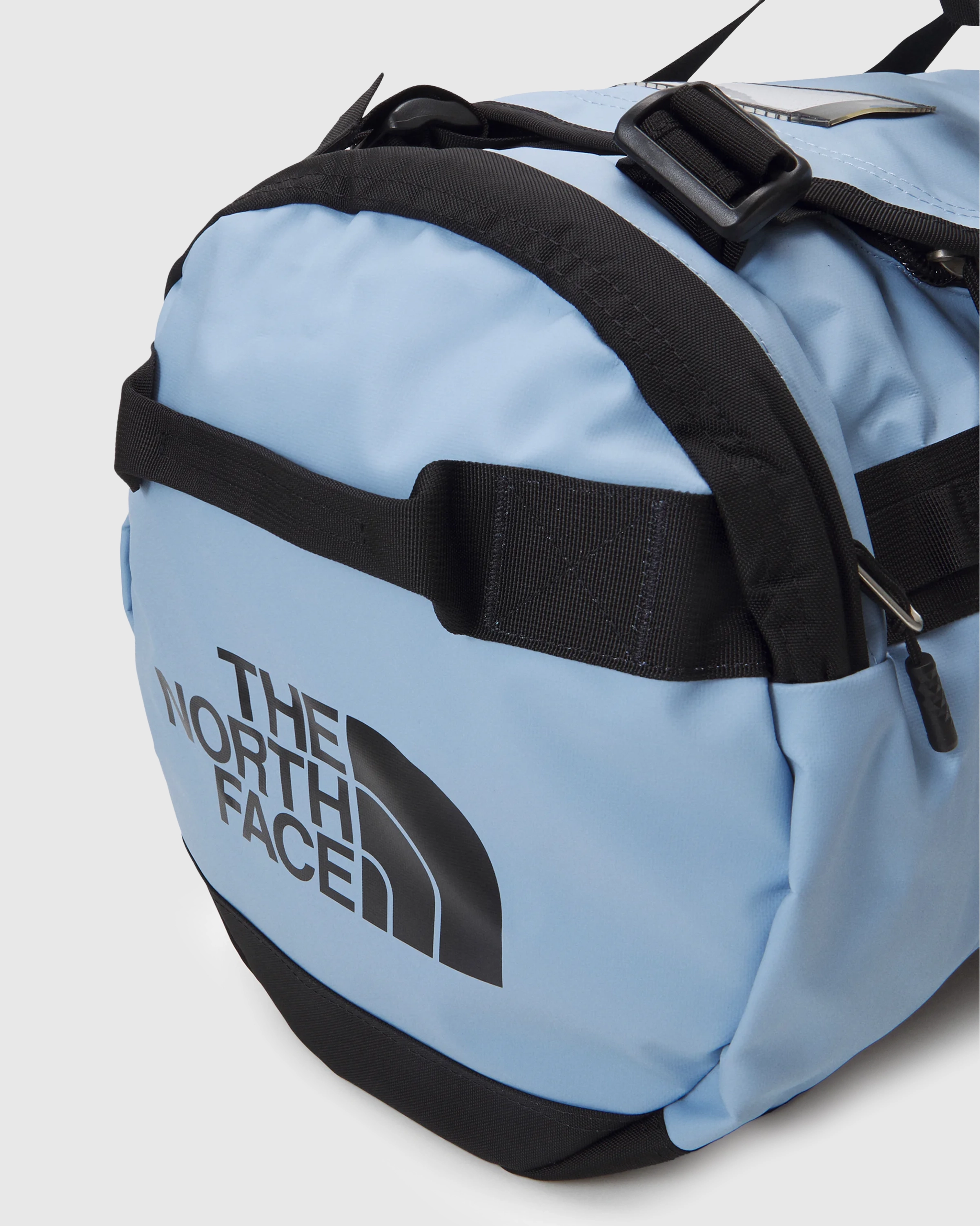 The North Face – Base Camp Duffel M Steel Blue/TNF Black - Duffle & Top Handle Bags - Blue - Image 6