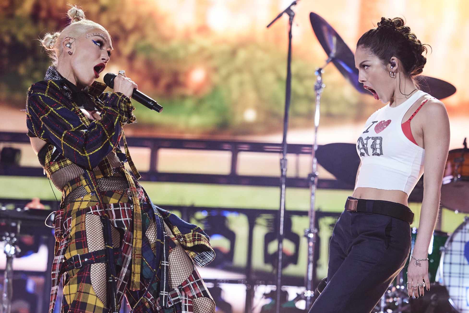 Gwen Stefani & Olivia Rodrigo sing together at No Doubt's Coachella 2024 performance