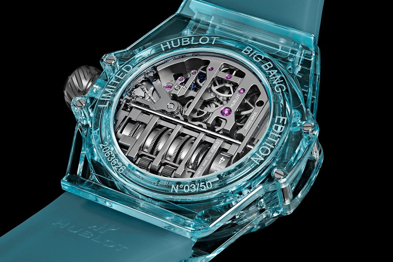 hublot Big Bang MP-11 14-Day Power Reserve Water Blue Sapphire