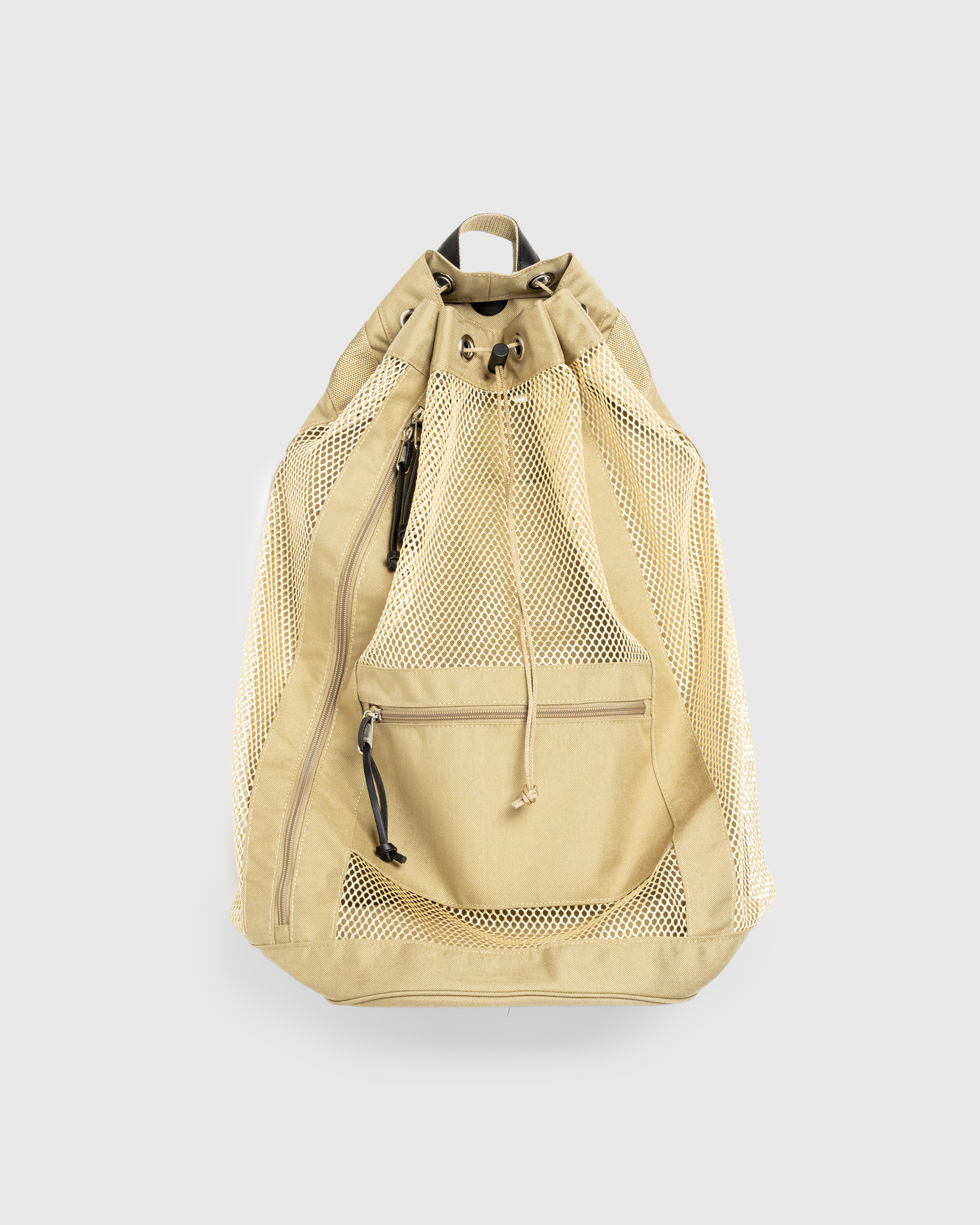 Auralee – Mesh Large Backpack Made By Aeta Beige - Bags - Beige - Image 1