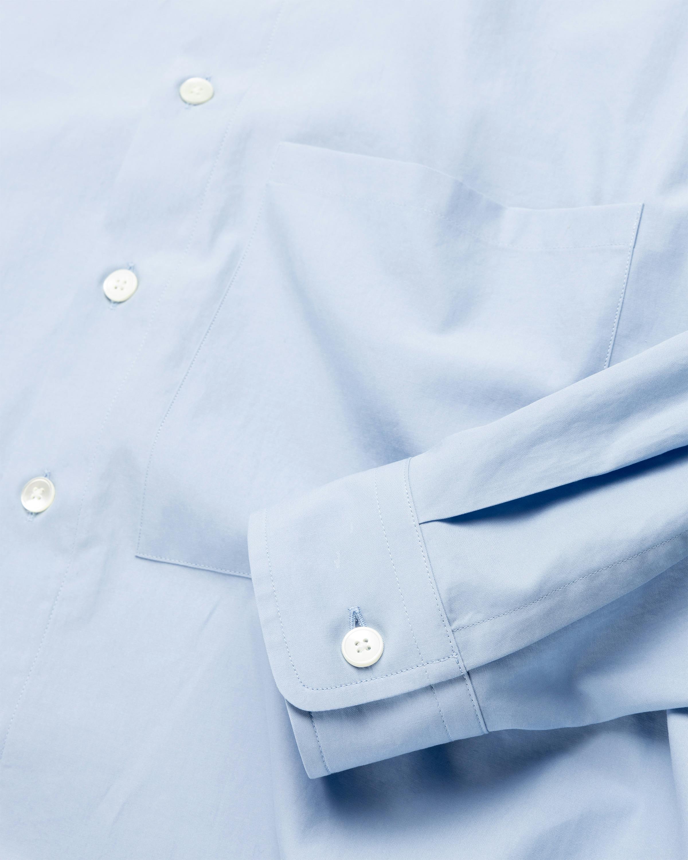 Auralee – Washed Finx Twill Big Shirt Sax Blue