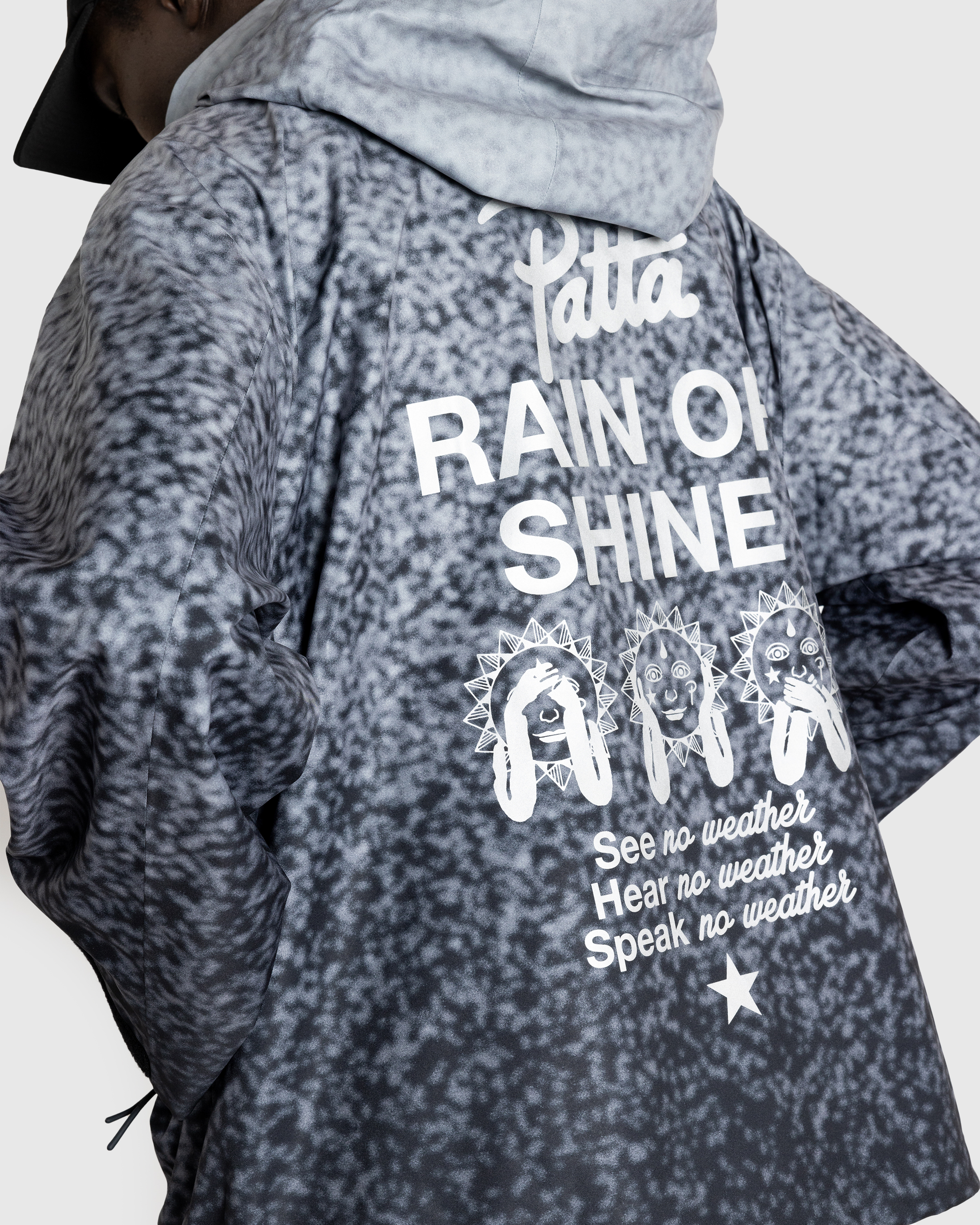 Converse x Patta – Rain or Shine Jacket Black Gradient  - Jackets - Black - Image 6