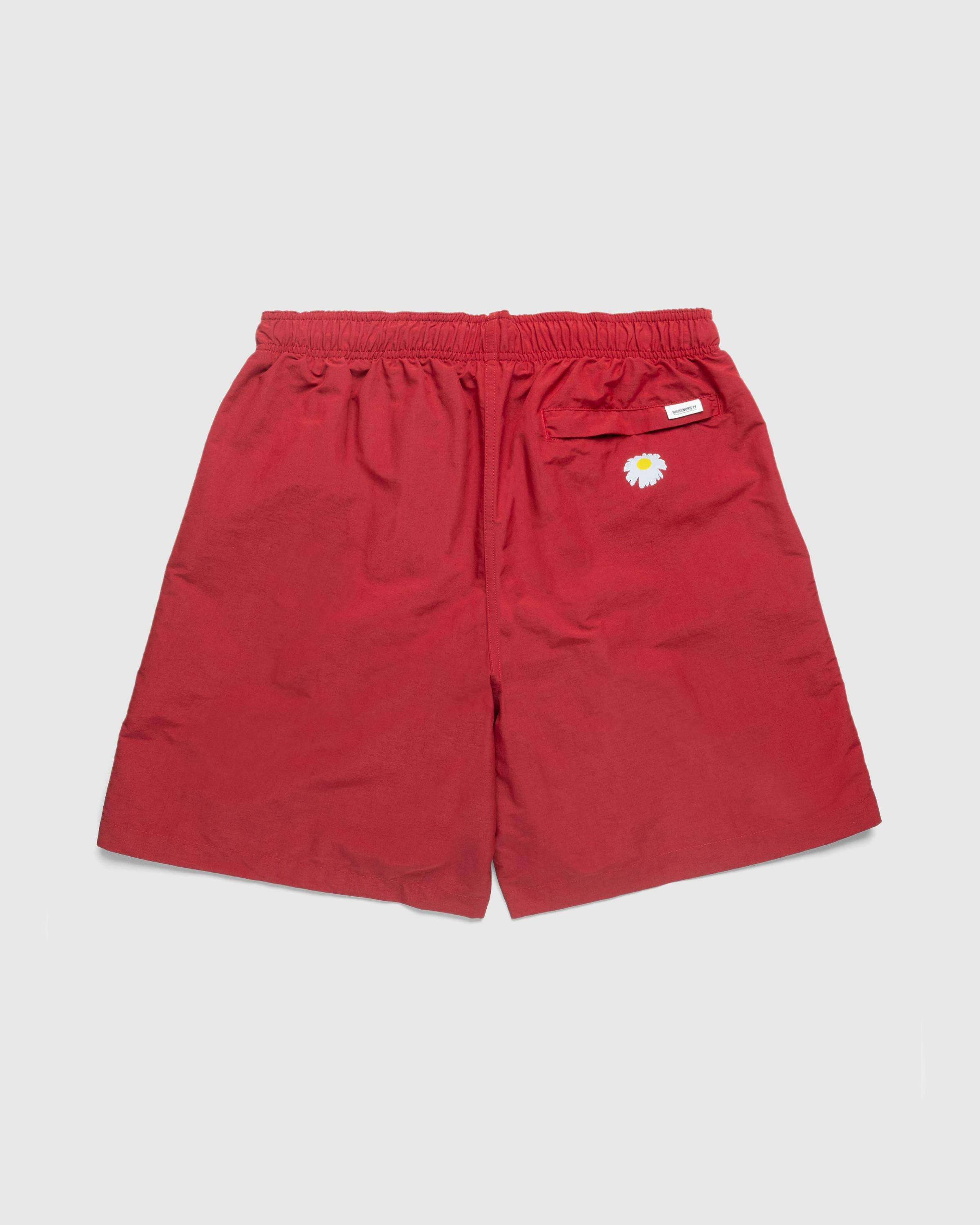 Highsnobiety – Garden Water Short - Shorts - Red - Image 3