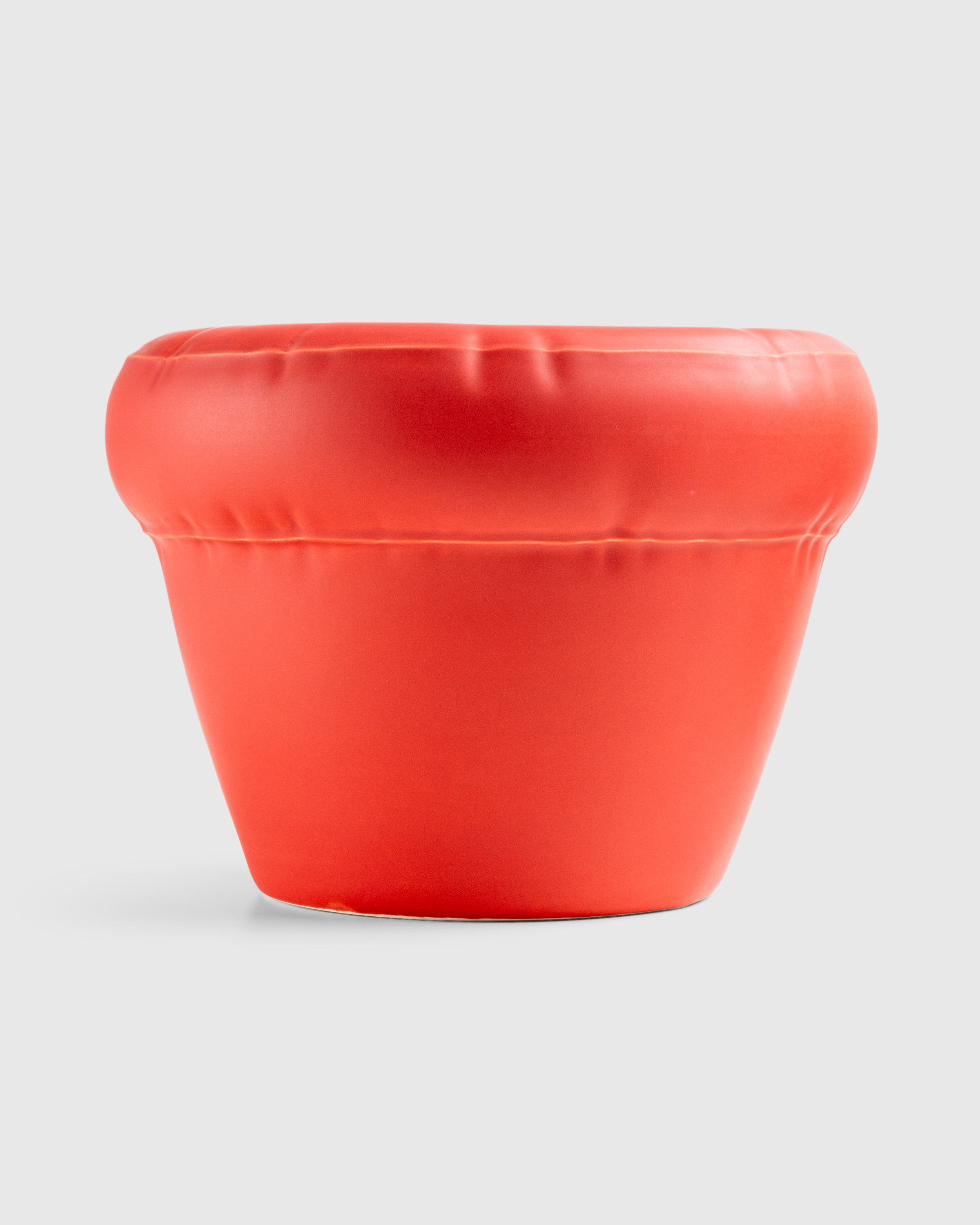 Home Studyo – Planter Pierre Coral Red - Furniture - Red - Image 1