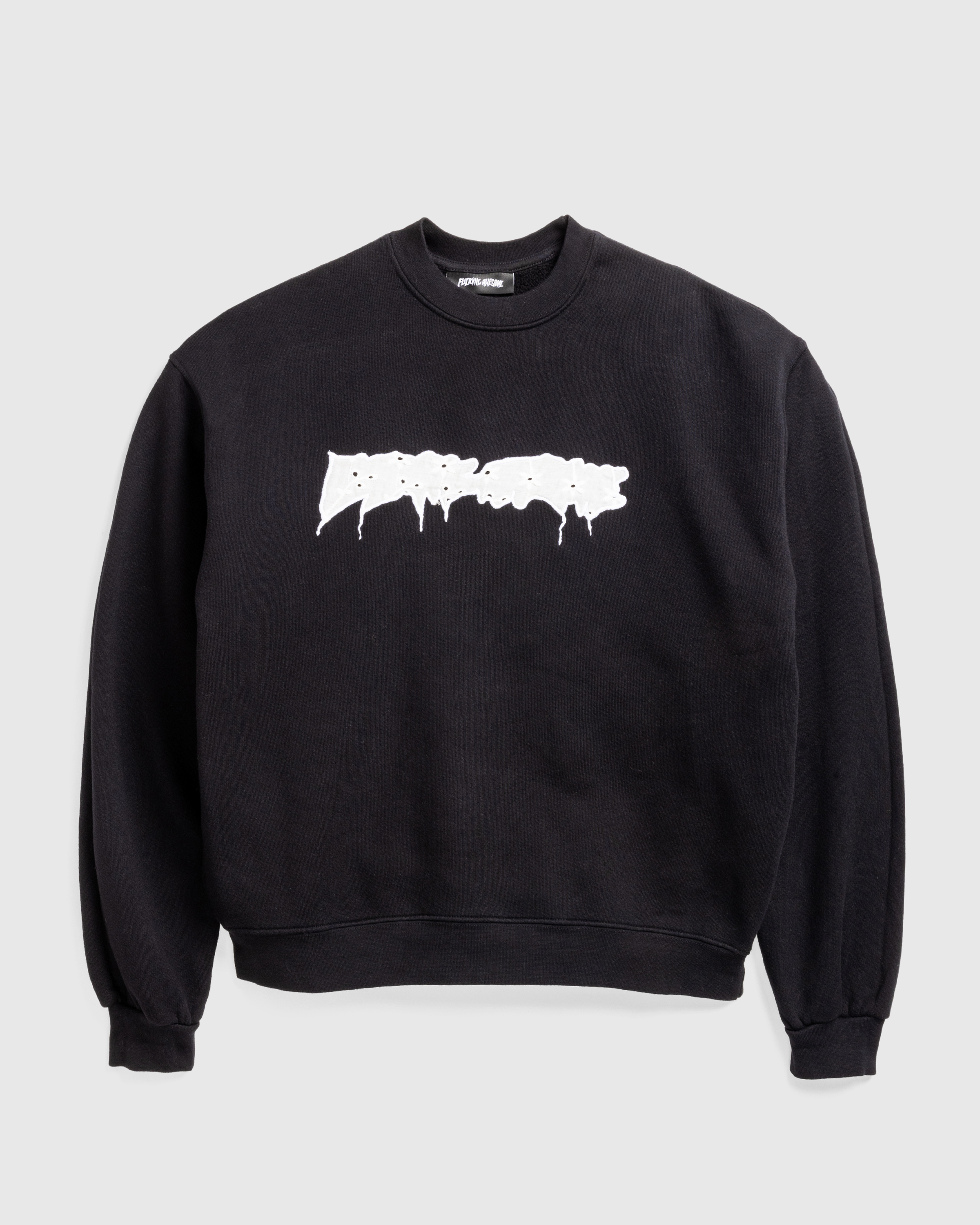 Fucking Awesome – Doily Stamp Crewneck Black - Sweatshirts - Black - Image 1
