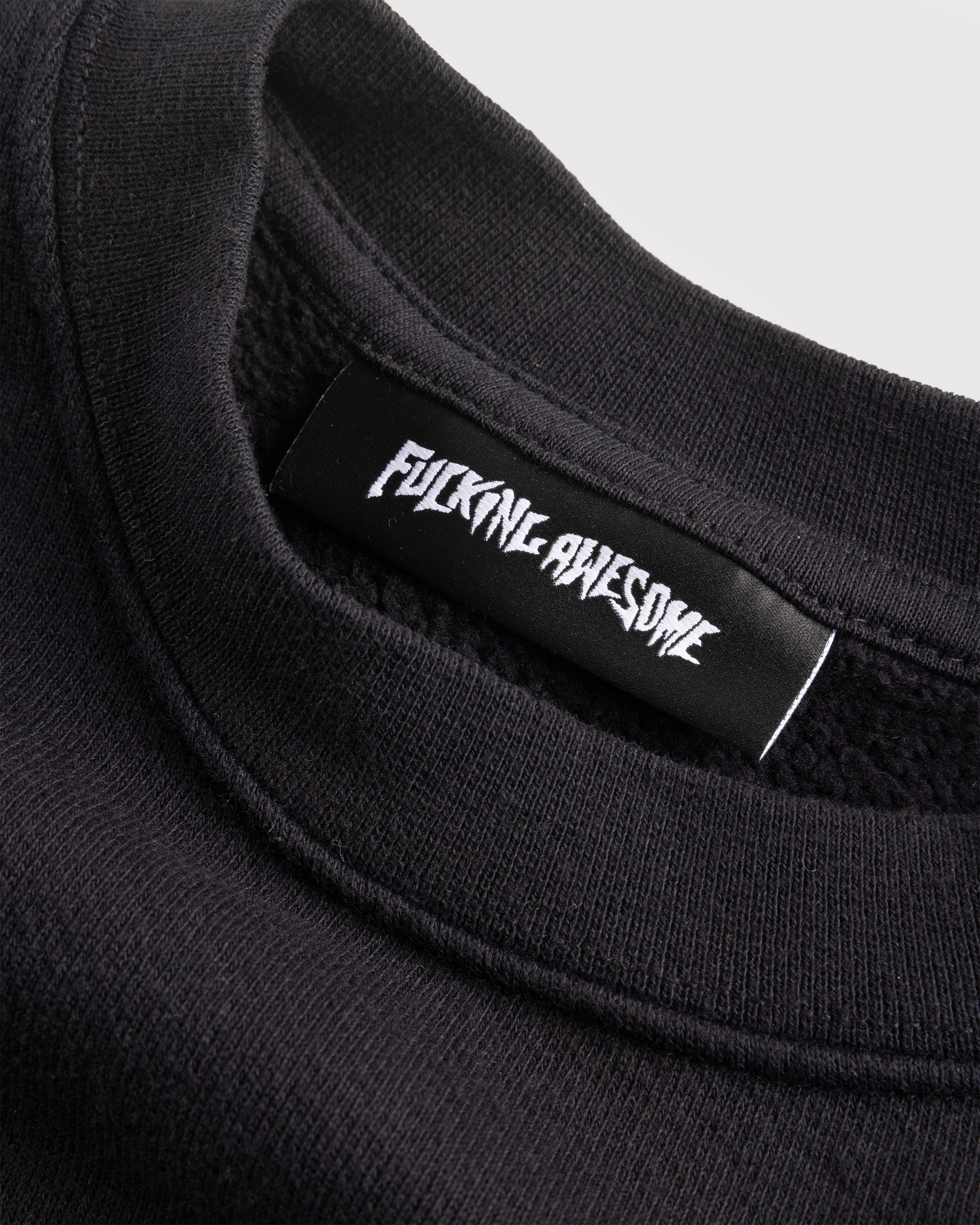 Fucking Awesome – Doily Stamp Crewneck Black - Sweatshirts - Black - Image 6