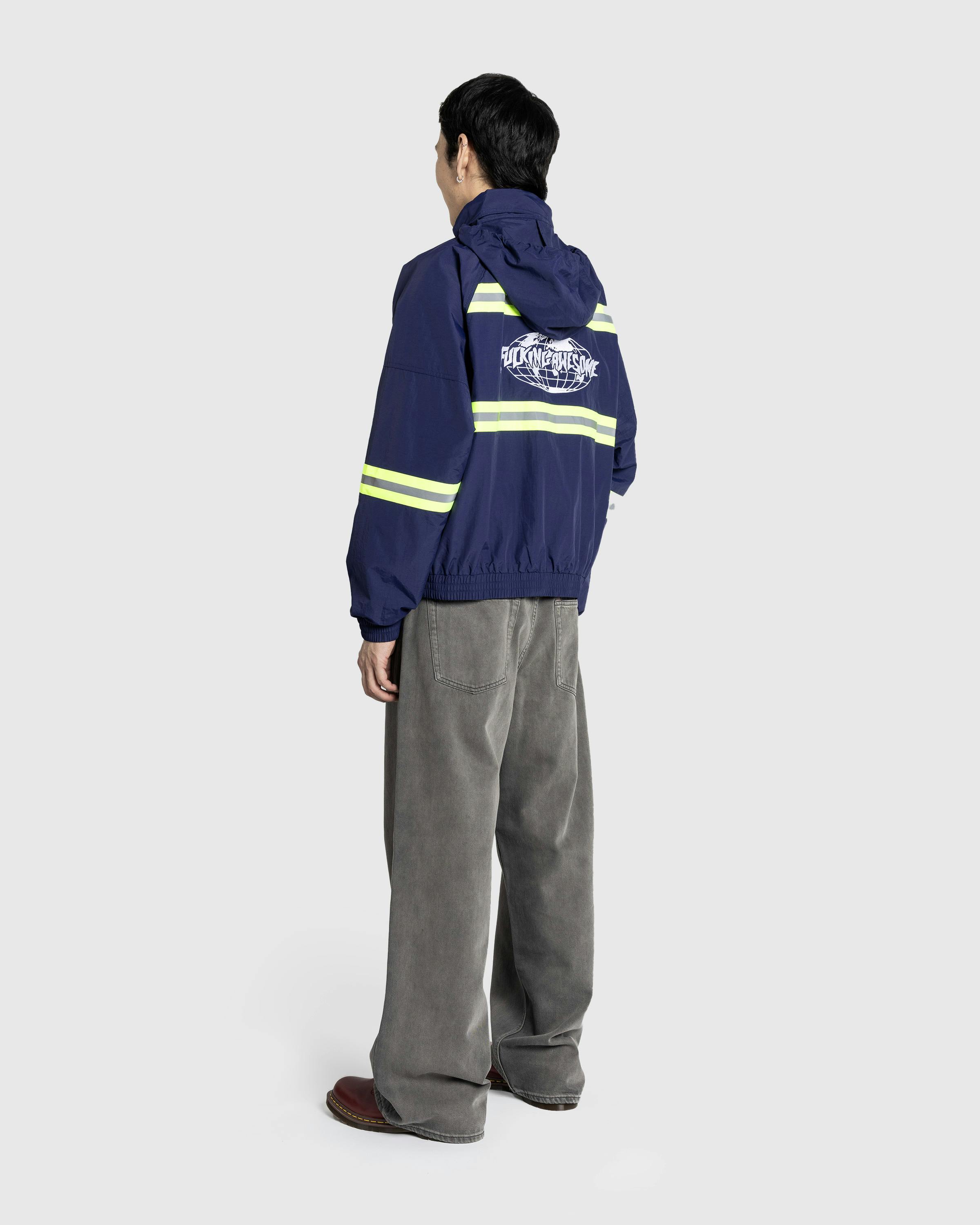 Fucking Awesome – High Vis Jacket Blue - Jackets - Blue - Image 4