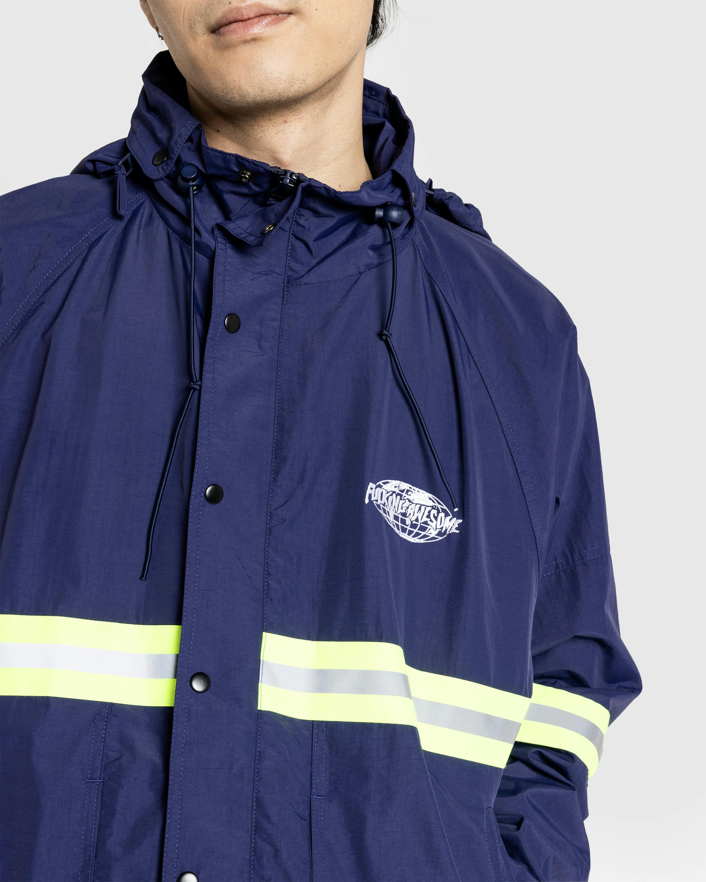 Fucking Awesome – High Vis Jacket Blue - Jackets - Blue - Image 6