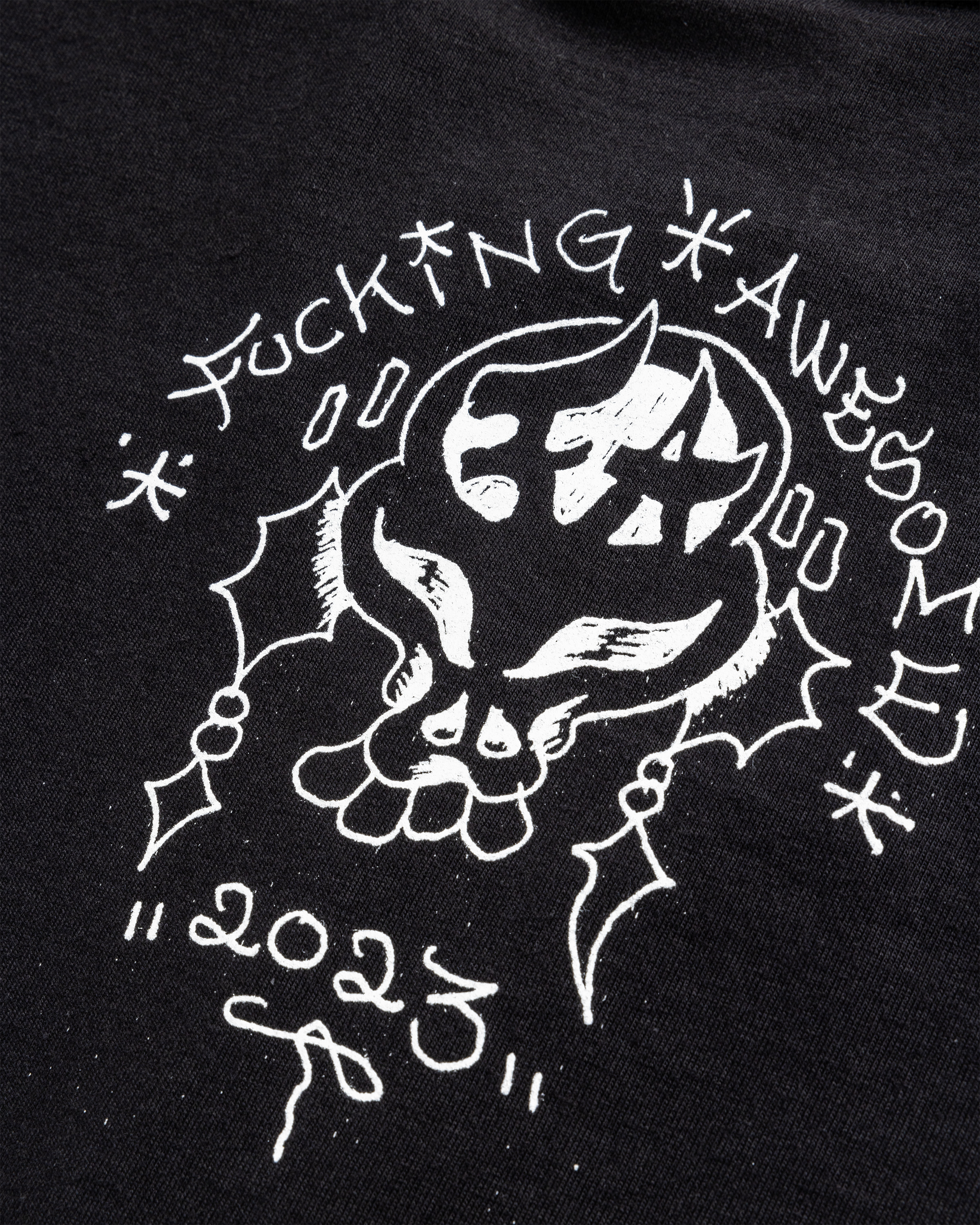 Fucking Awesome – Savie Tee Black - T-Shirts - Black - Image 7