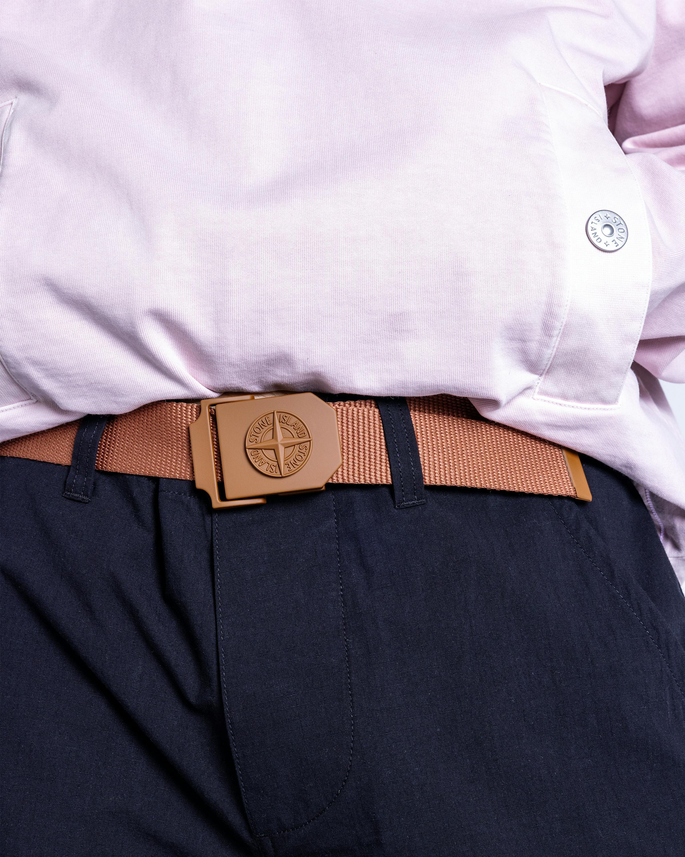 Stone Island – Logo Belt Rust - Belts & Suspenders - Red - Image 2