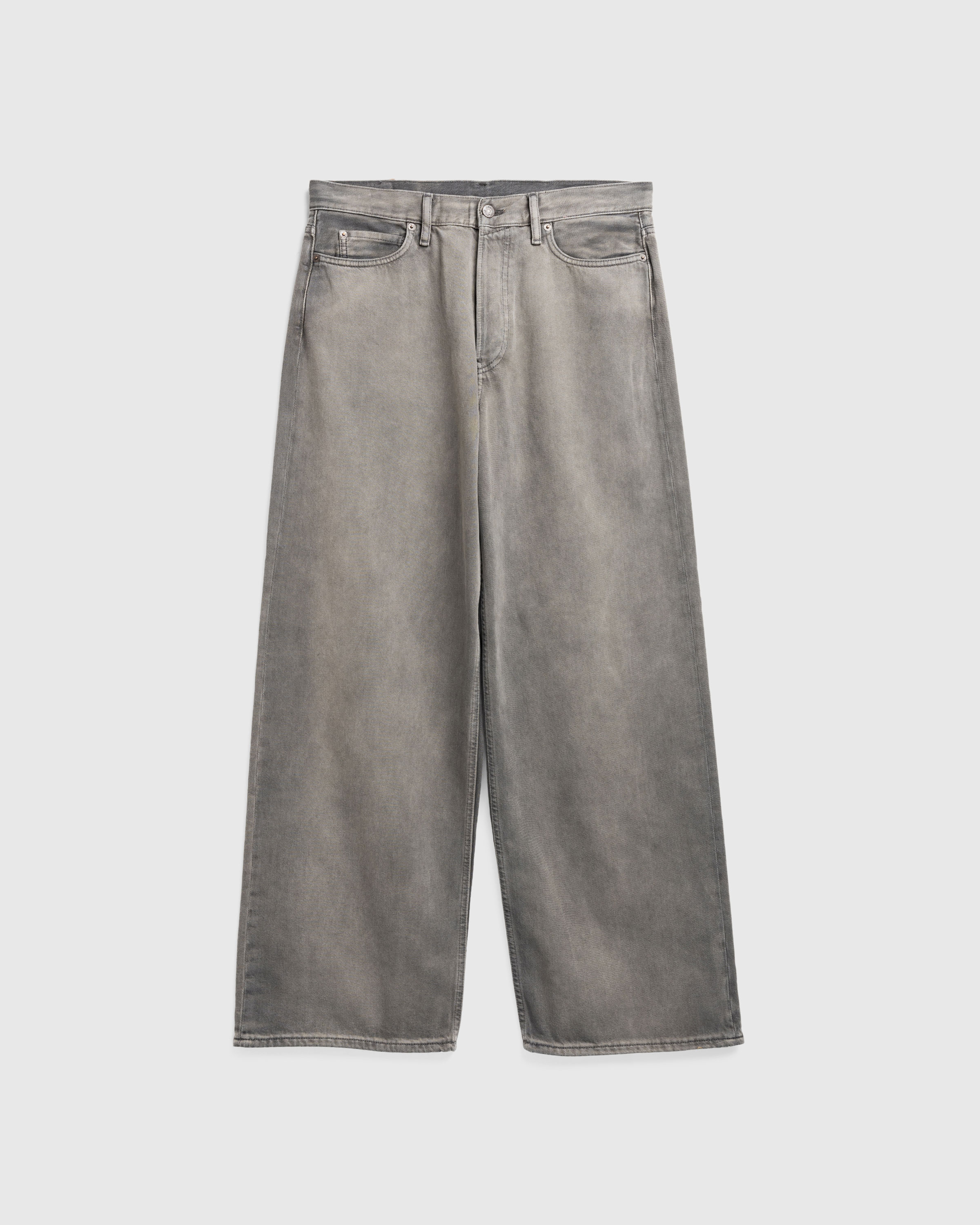 Acne Studios – Loose Fit Jeans 1981M Anthracite Grey - Pants - Grey - Image 1