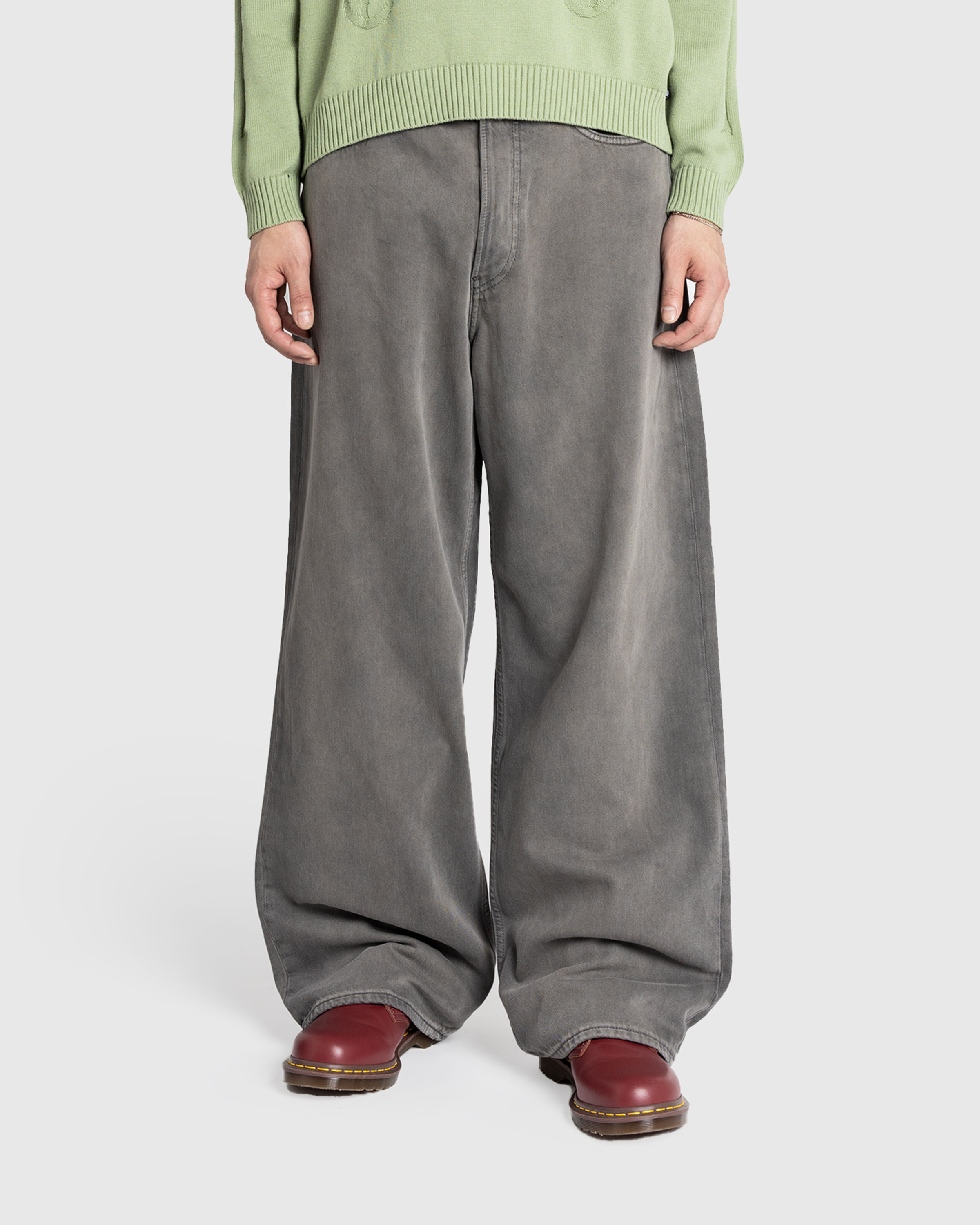 Acne Studios – Loose Fit Jeans 1981M Anthracite Grey - Pants - Grey - Image 2