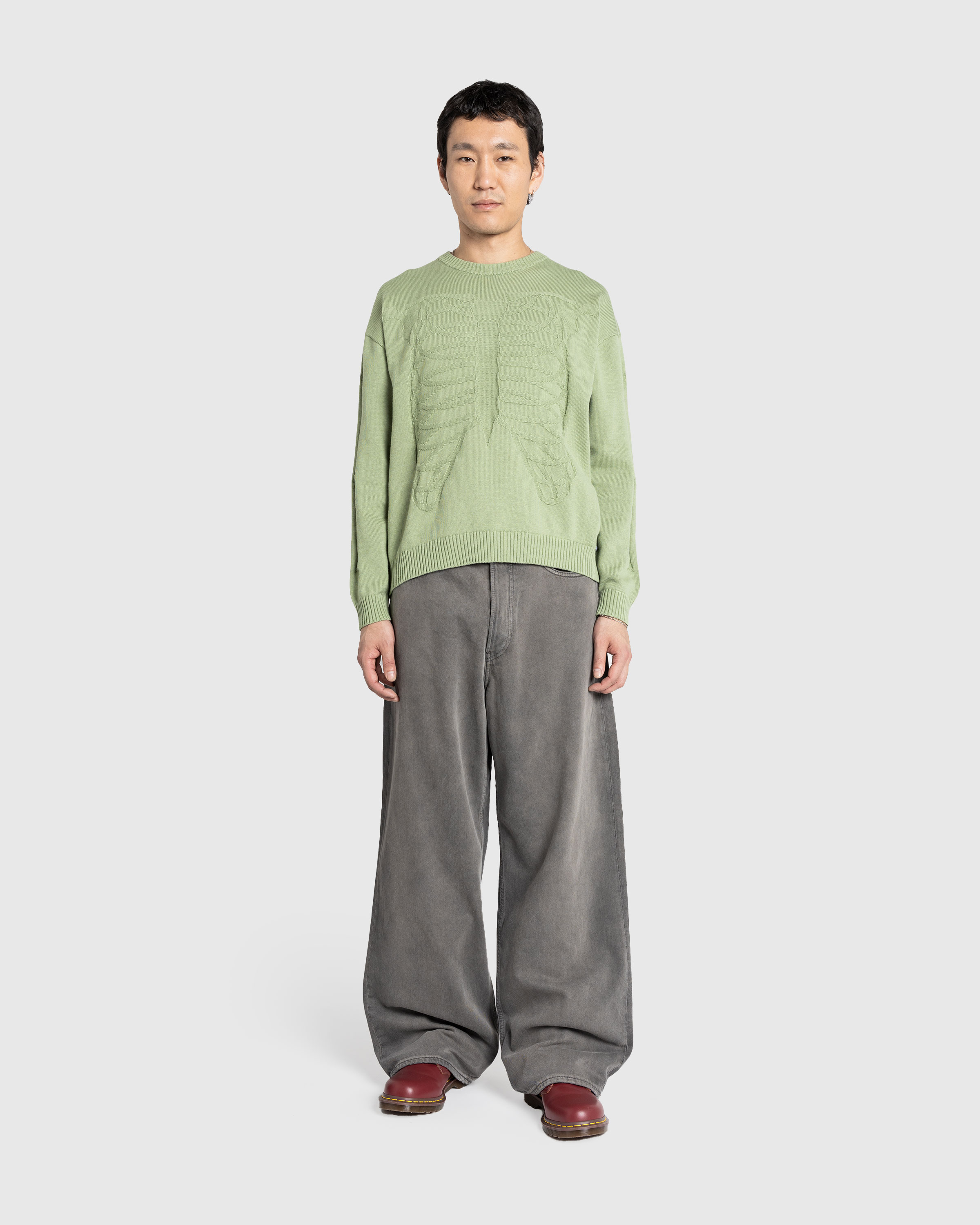 Acne Studios – Loose Fit Jeans 1981M Anthracite Grey - Pants - Grey - Image 3