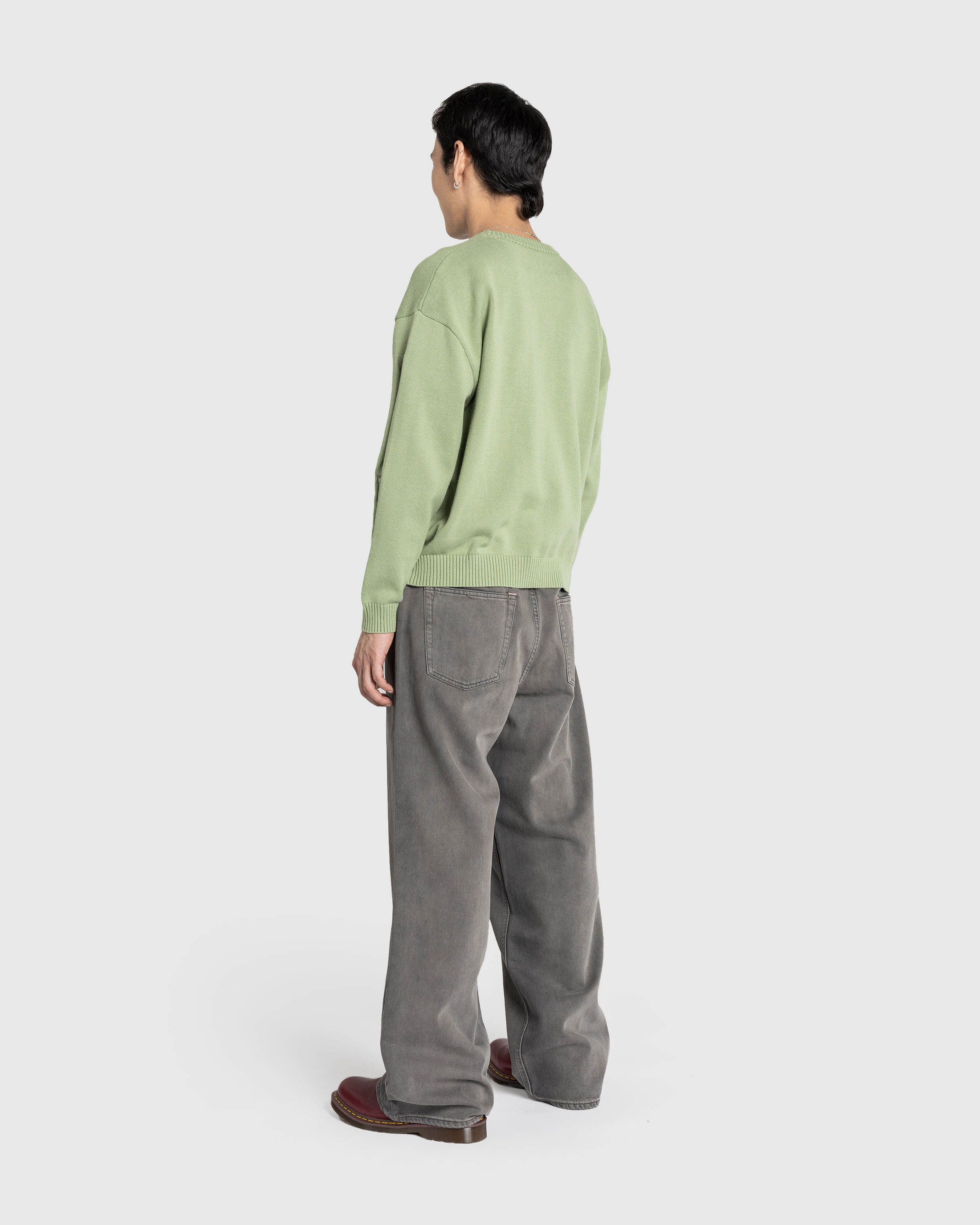 Acne Studios – Loose Fit Jeans 1981M Anthracite Grey - Pants - Grey - Image 4