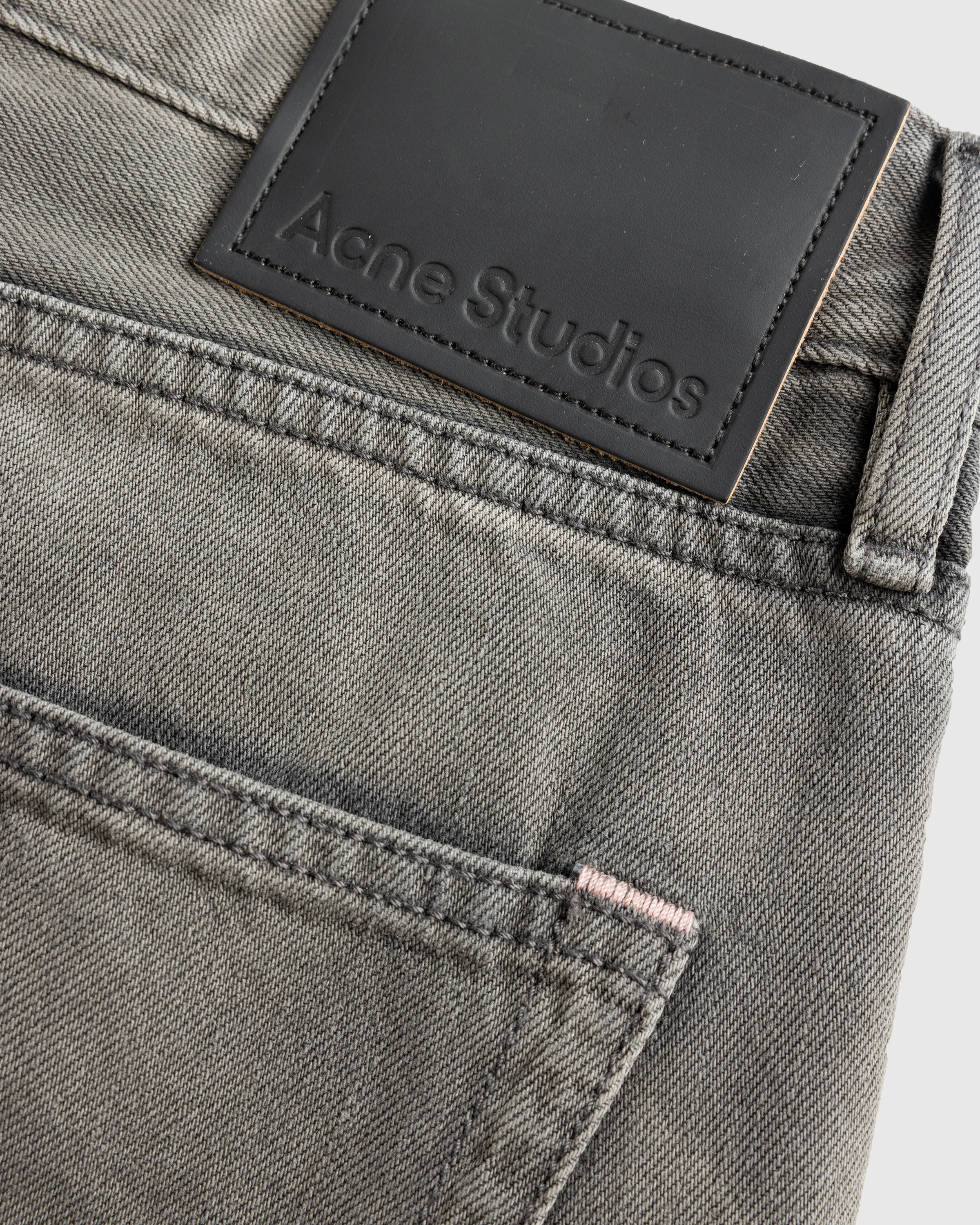 Acne Studios – Loose Fit Jeans 1981M Anthracite Grey - Pants - Grey - Image 7