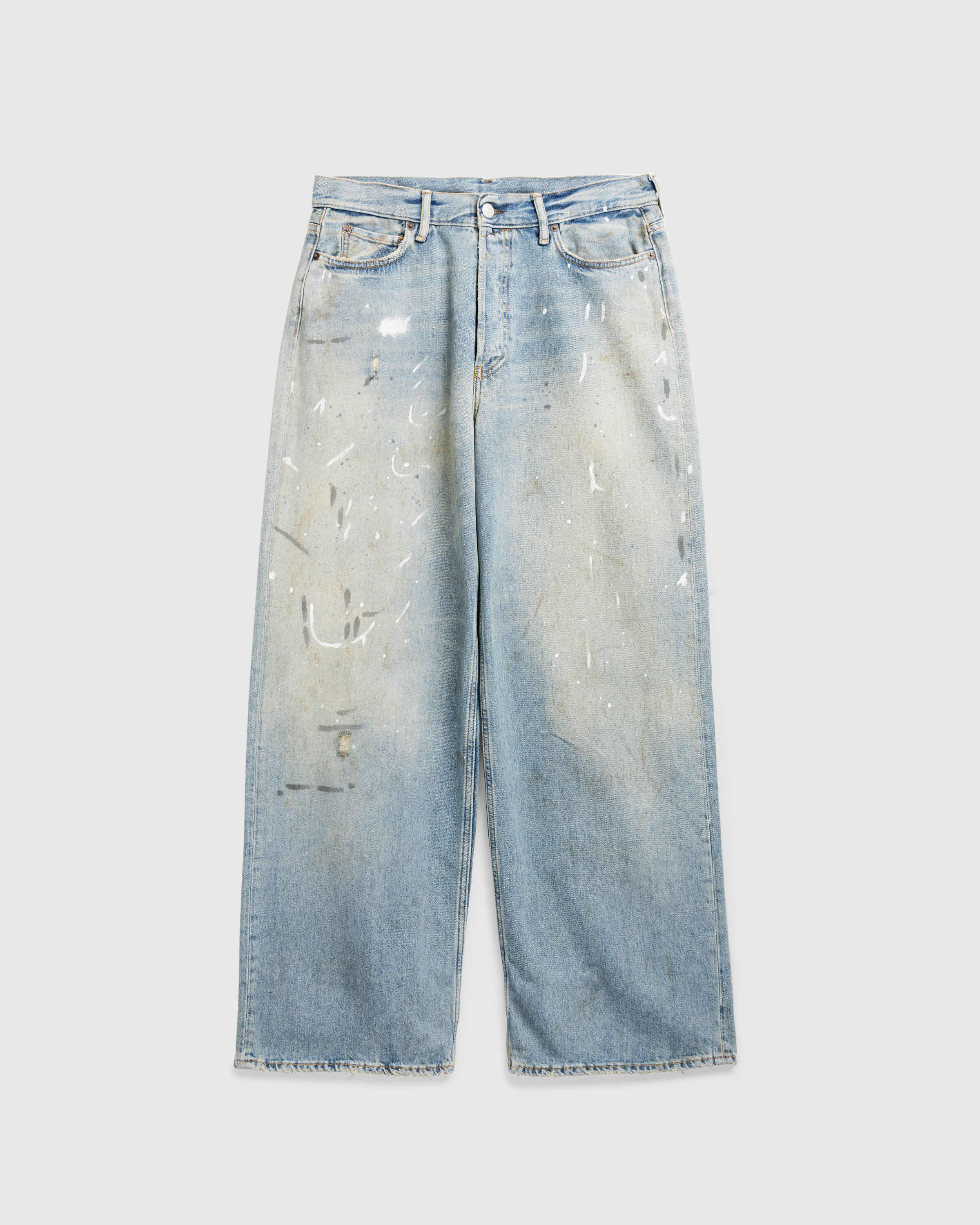 Acne Studios – Loose Fit Jeans 1981M Light Blue - Pants - Blue - Image 1