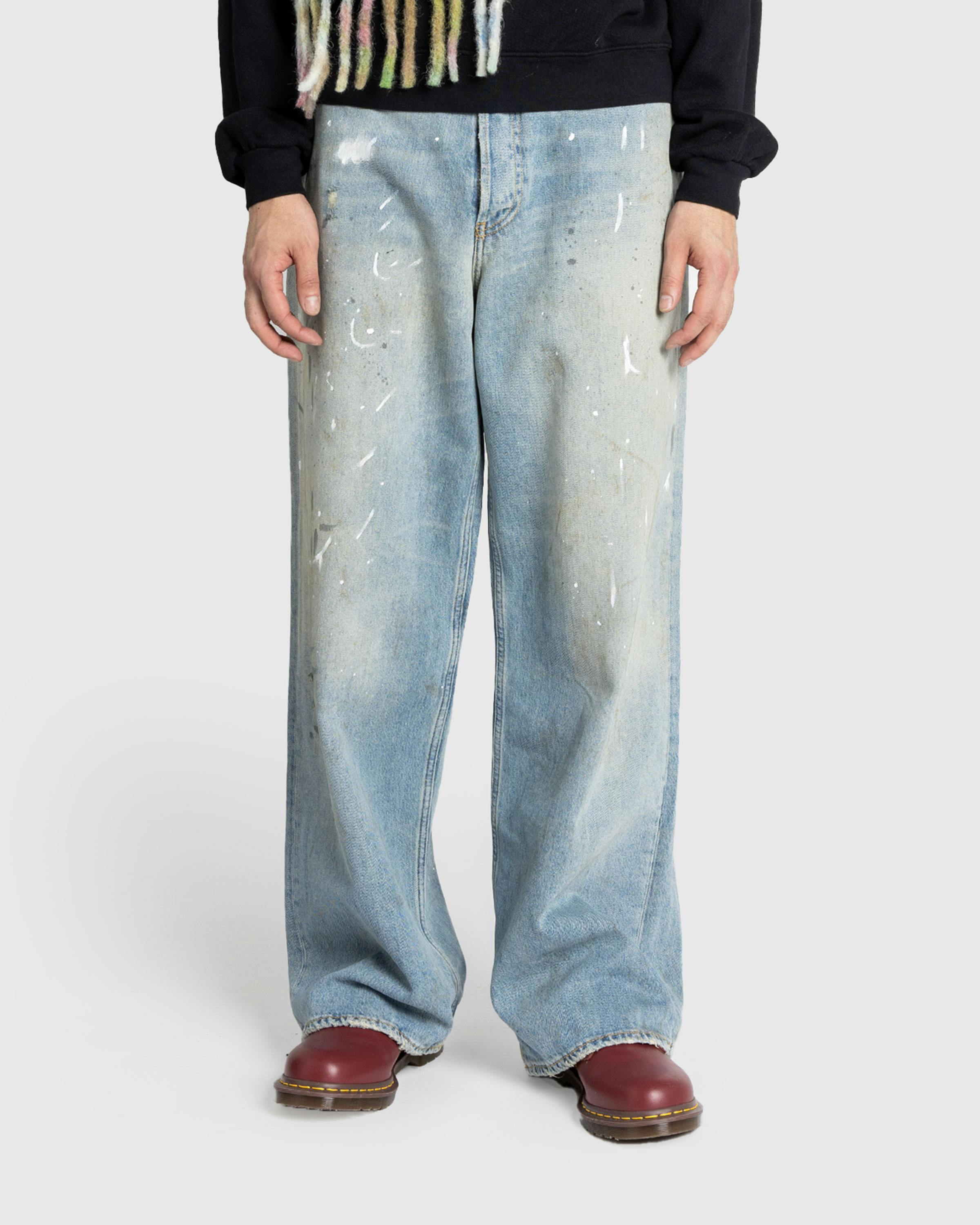 Acne Studios – Loose Fit Jeans 1981M Light Blue - Pants - Blue - Image 2