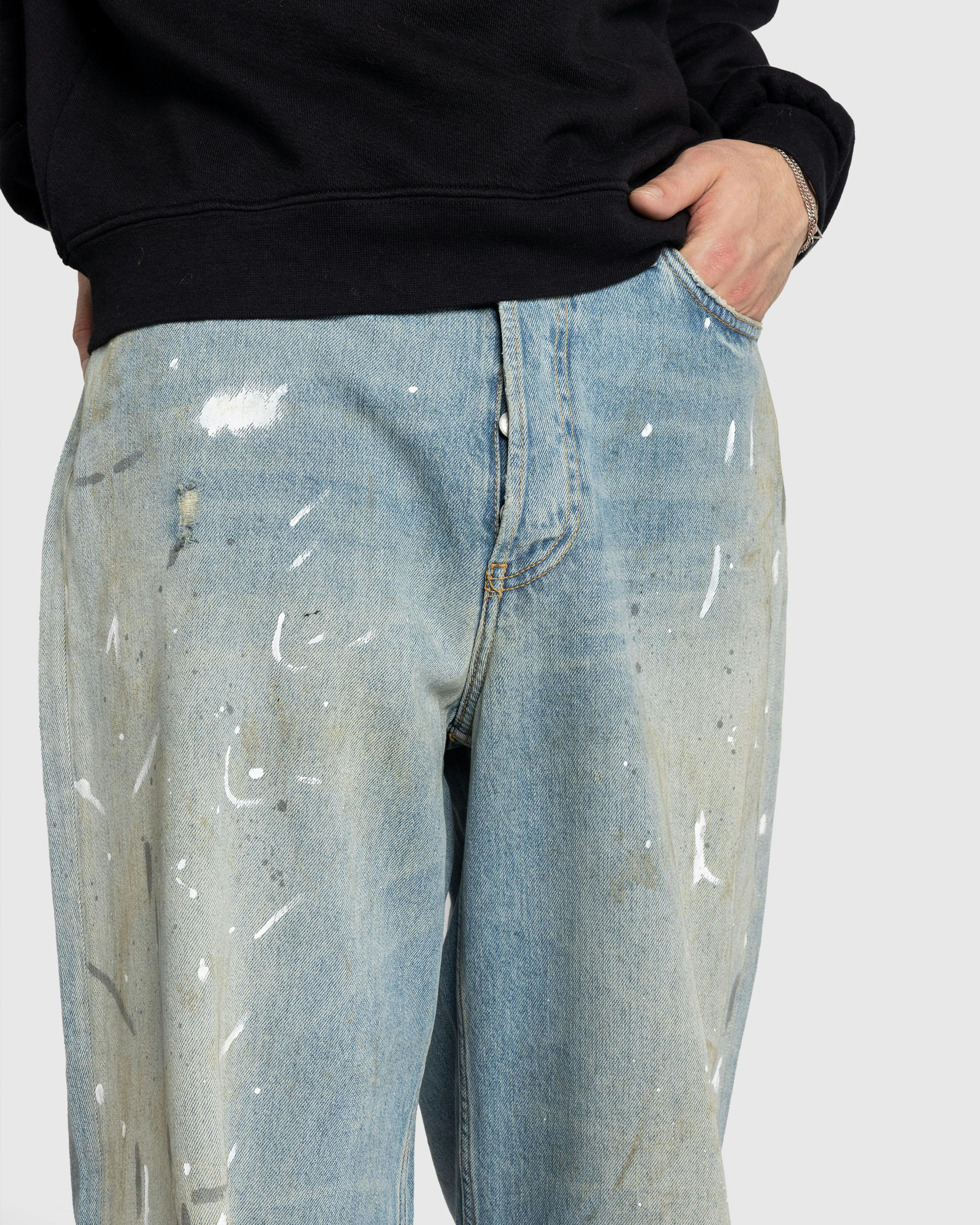 Acne Studios – Loose Fit Jeans 1981M Light Blue - Pants - Blue - Image 5