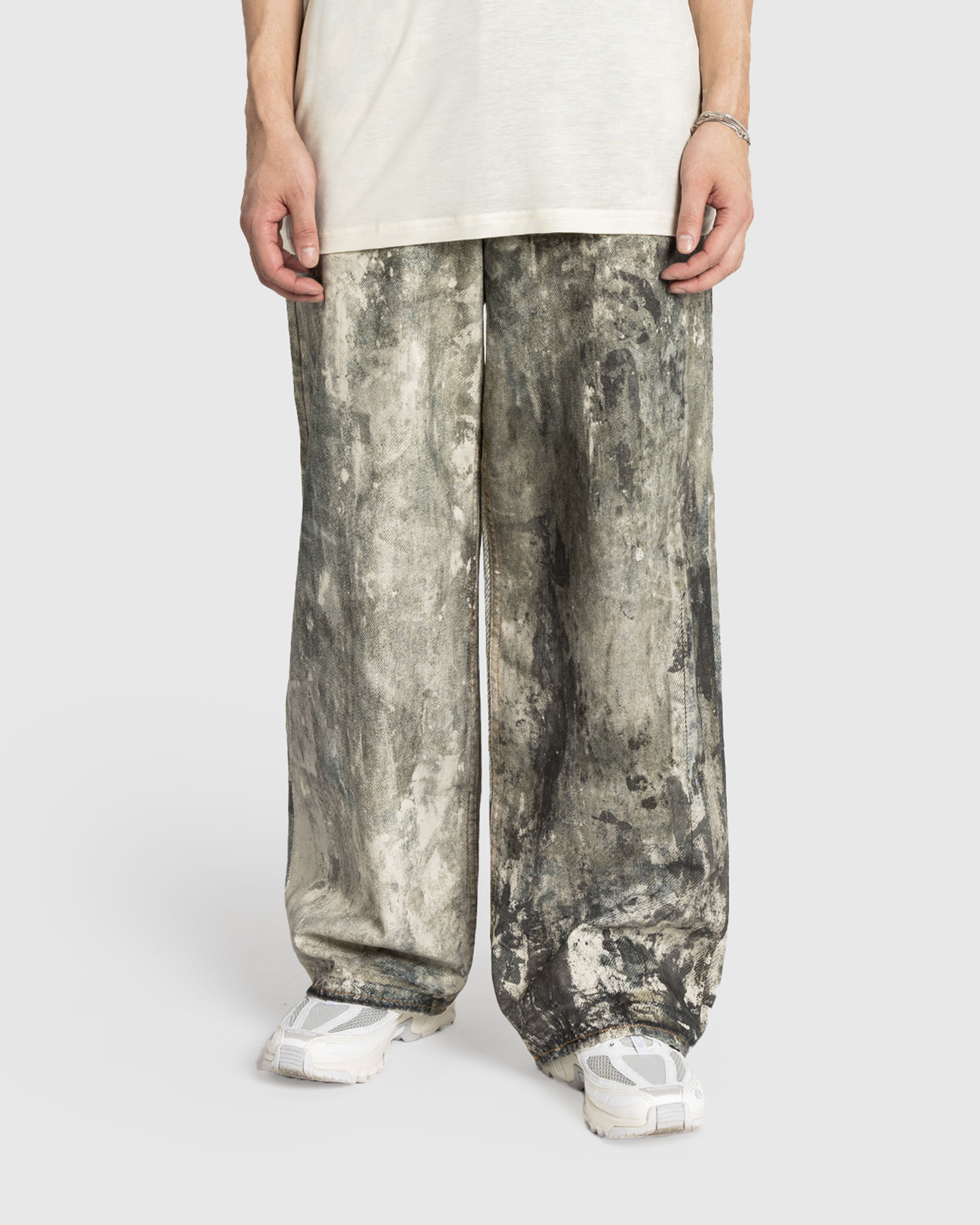 Acne Studios – Loose Fit Trousers 1981M Cold Grey - Pants - Grey - Image 2