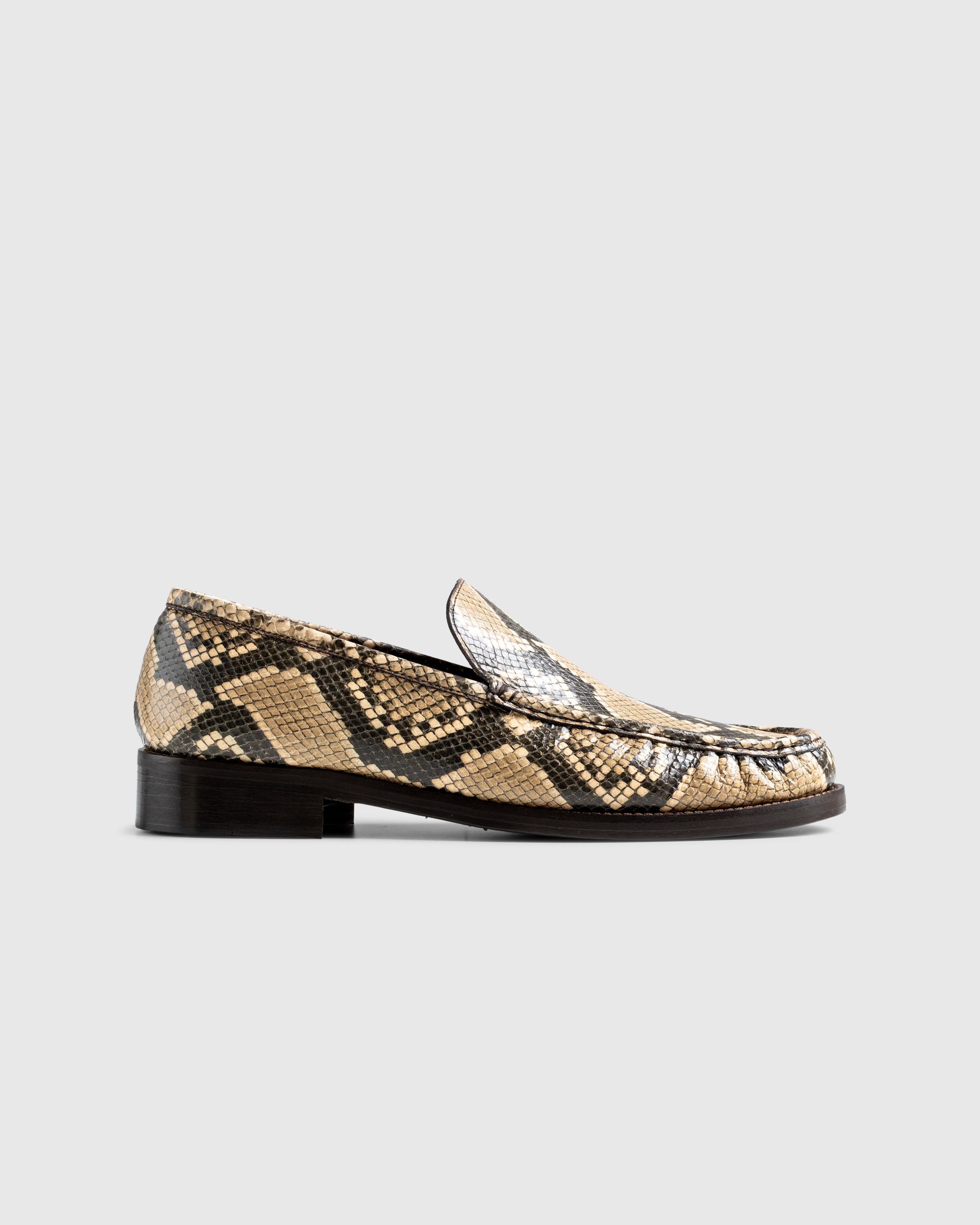 Acne Studios – Leather Loafers Beige - Sneakers - Beige - Image 1