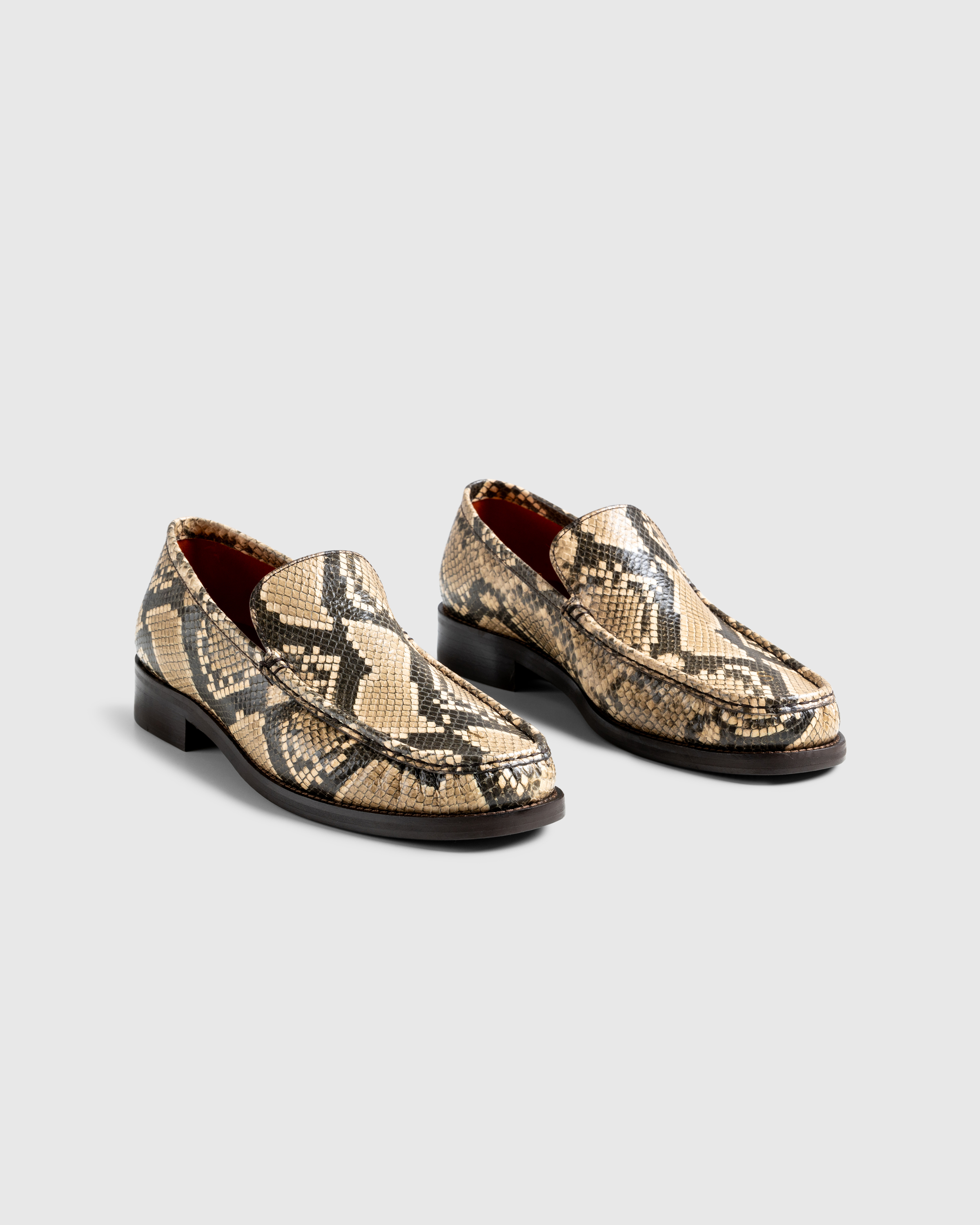 Acne Studios – Leather Loafers Beige - Sneakers - Beige - Image 3