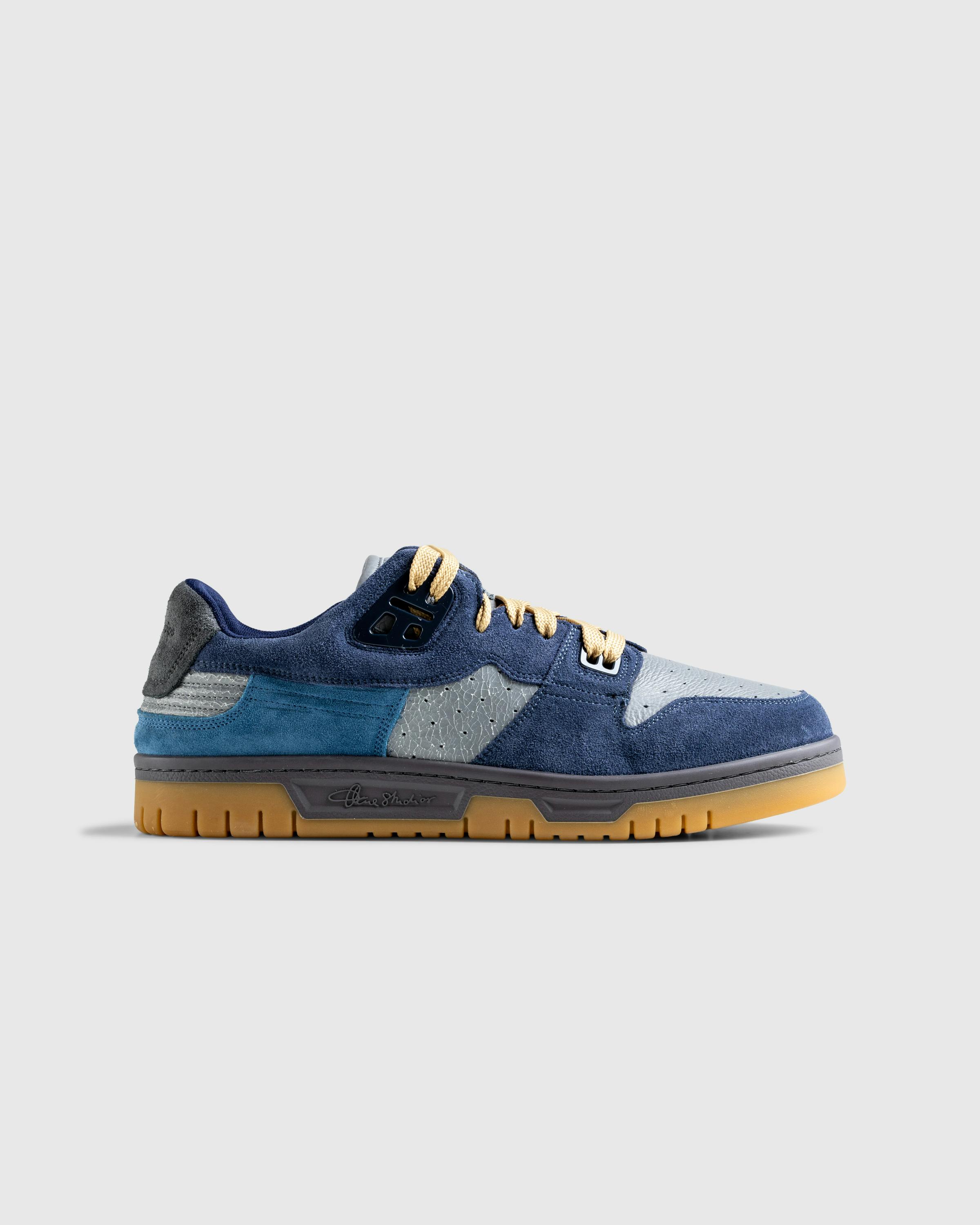 Acne Studios – Low-Top Sneakers Grey Blue - Sneakers - Blue - Image 1