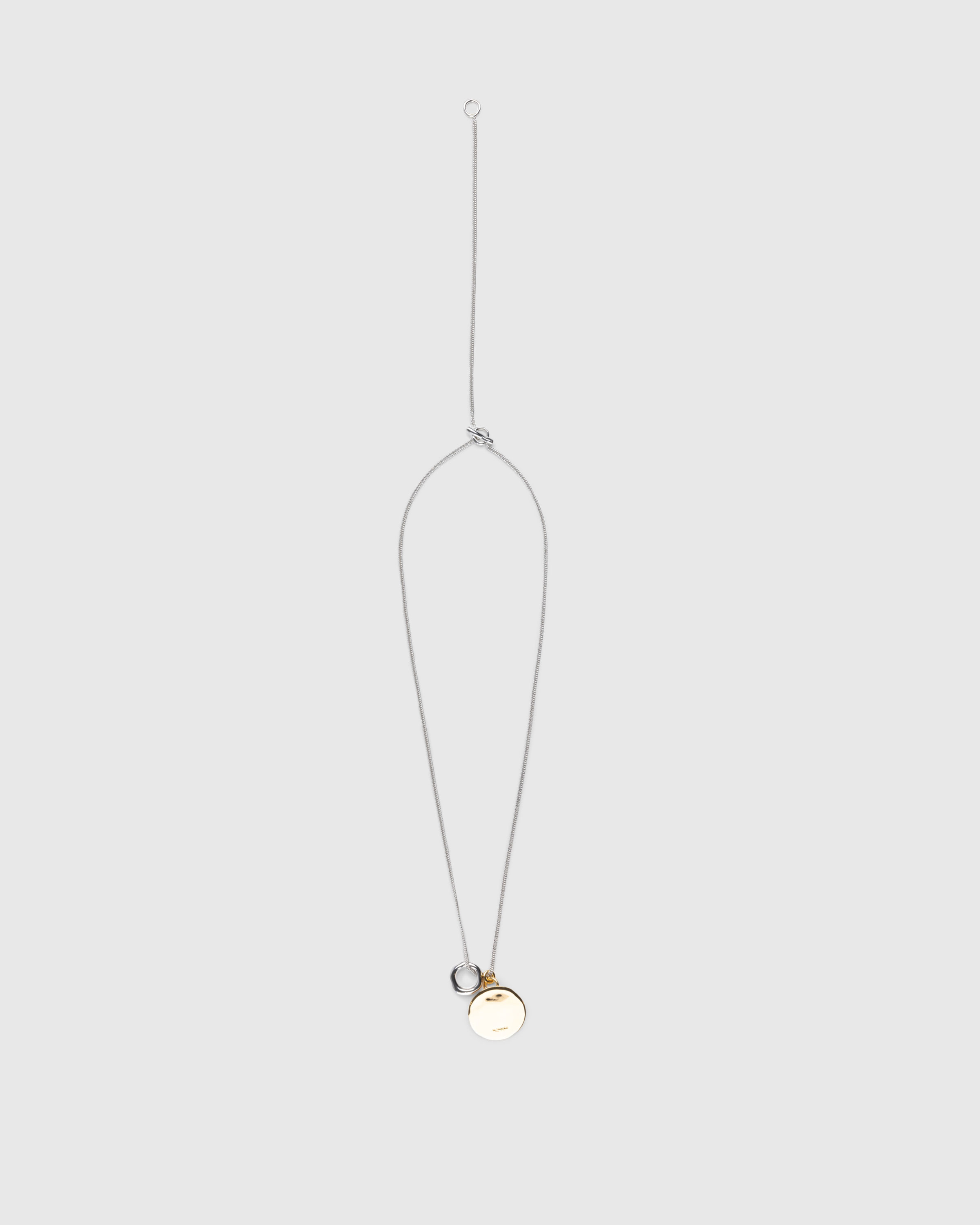 Jil Sander – BM9 Necklace 1 Gold/Silver - Earrings - Gold - Image 1