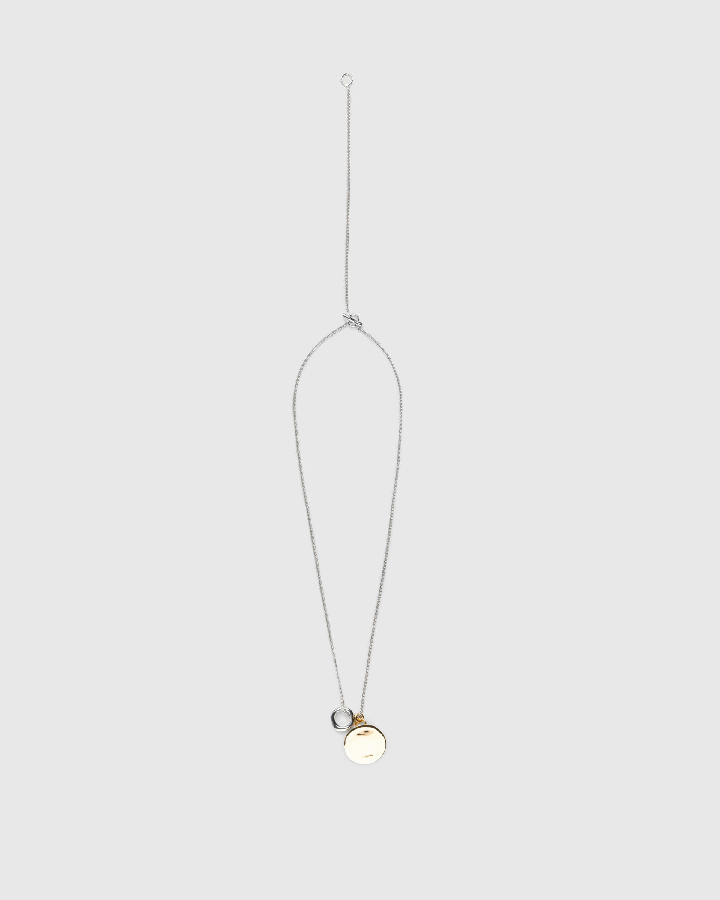 Jil Sander – BM9 Necklace 1 Gold/Silver - Earrings - Gold - Image 1