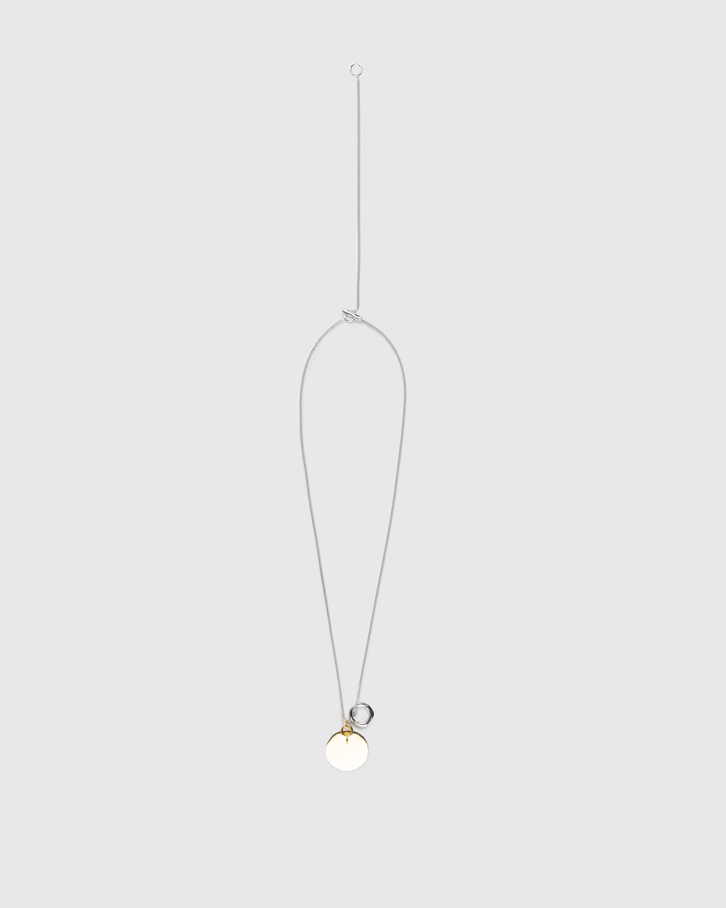 Jil Sander – BM9 Necklace 1 Gold/Silver - Earrings - Gold - Image 3