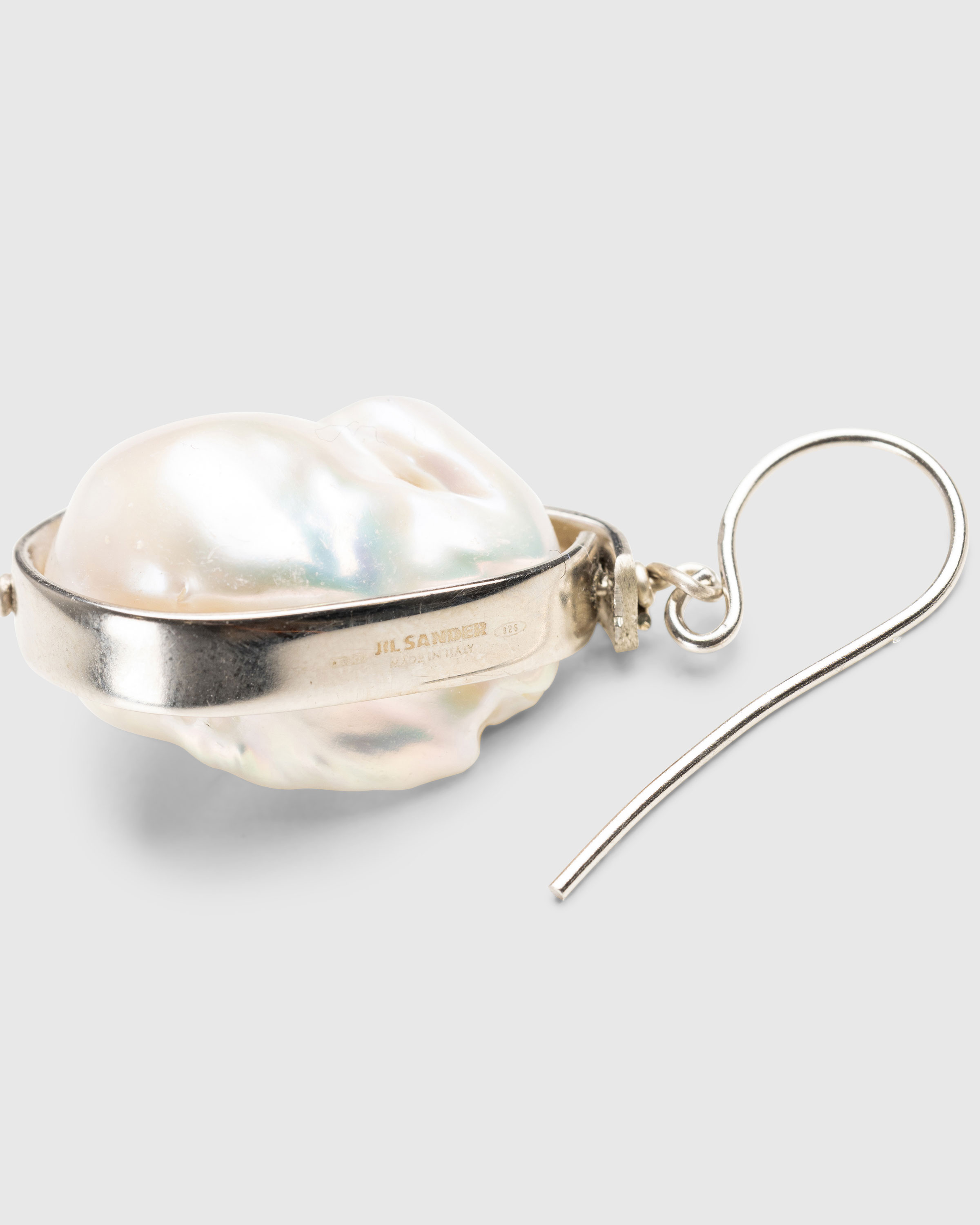 Jil Sander – CM3 Earrings 3 Silver - Earrings - Silver - Image 3